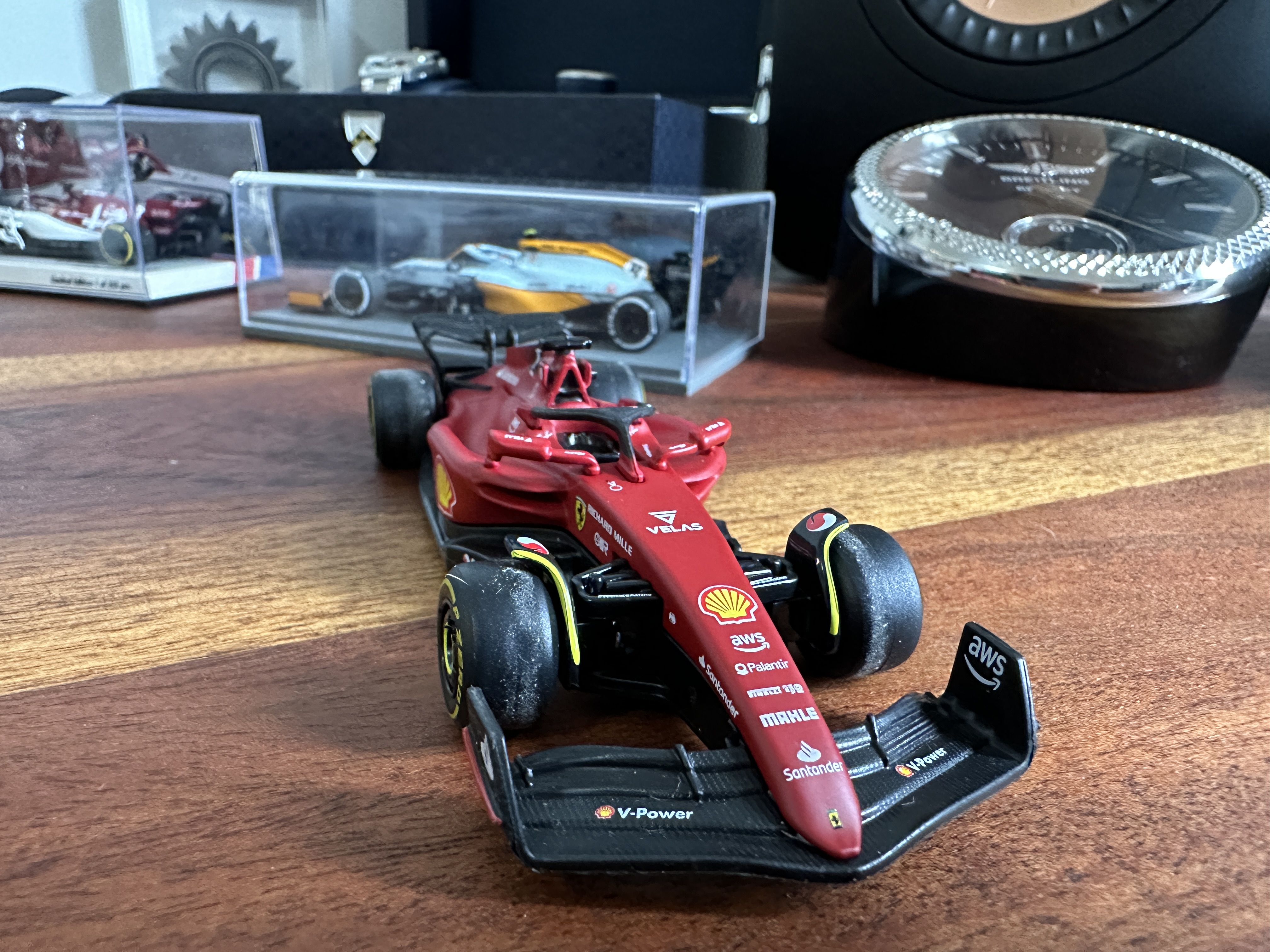 ferrari model car front view