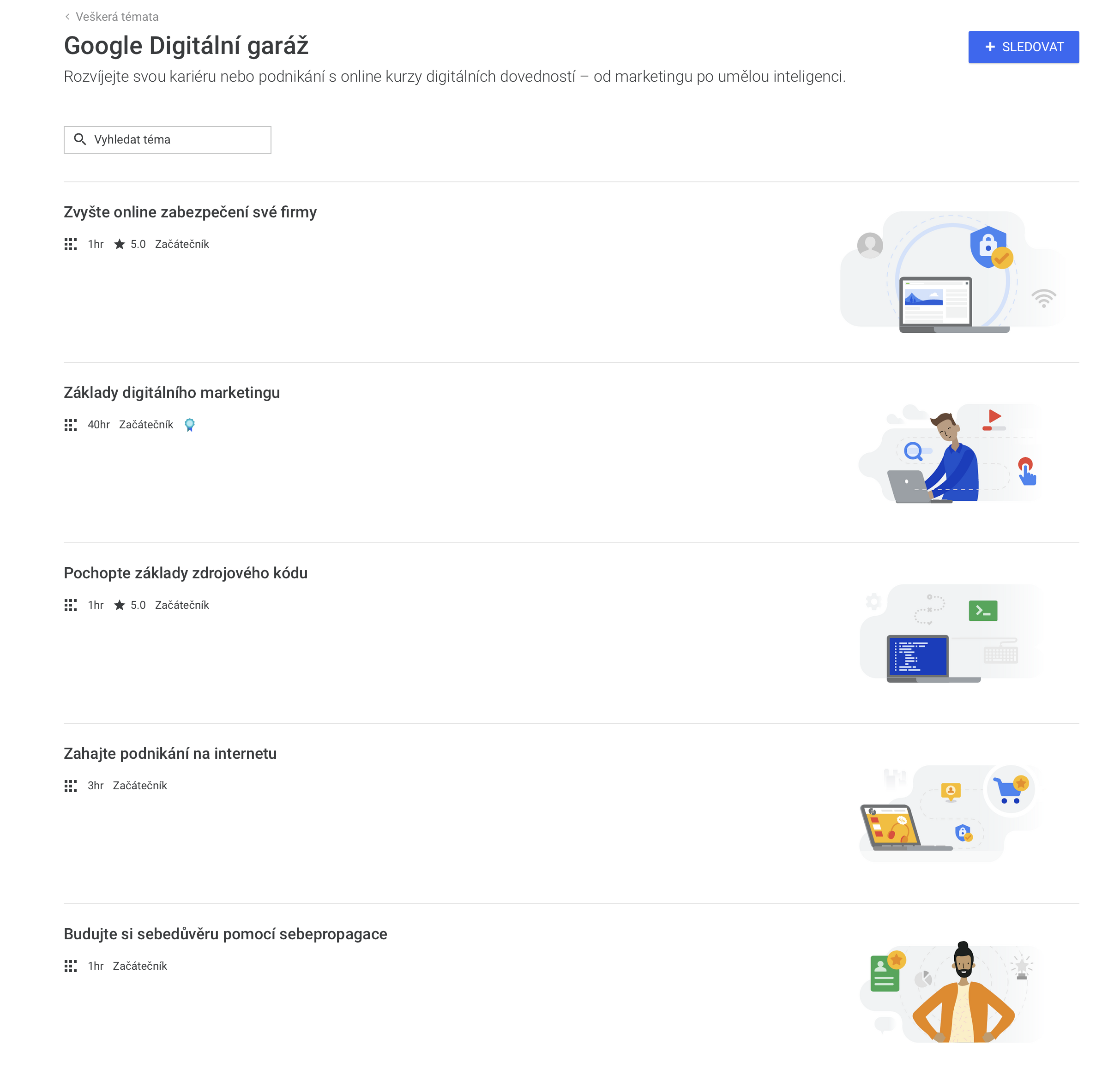 google digital garage page
