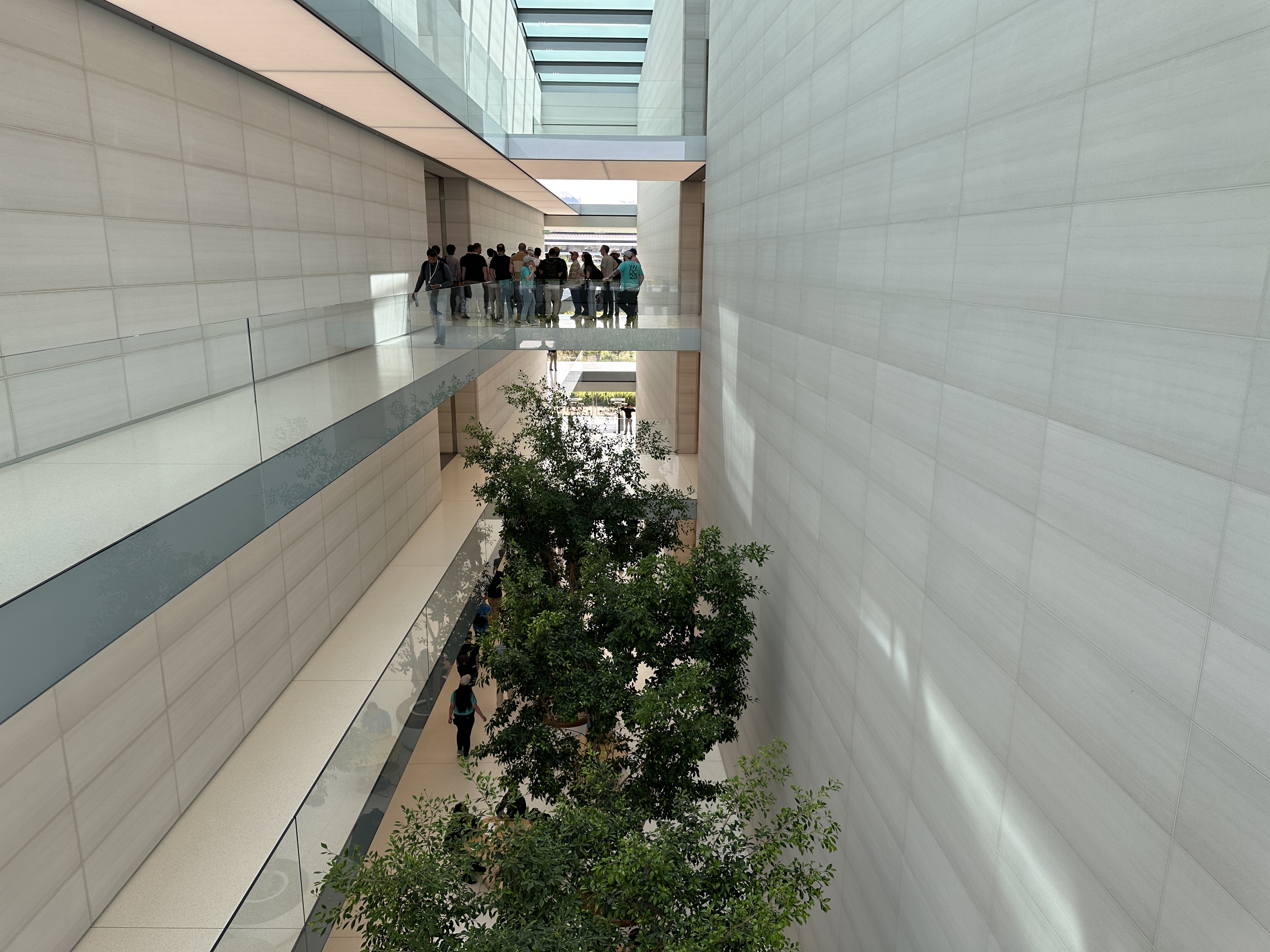 interior walkway crowd