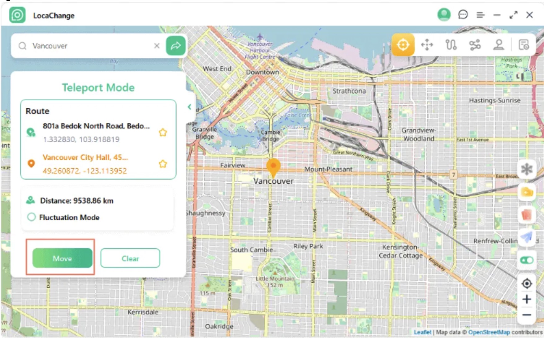 locachange map teleport mode