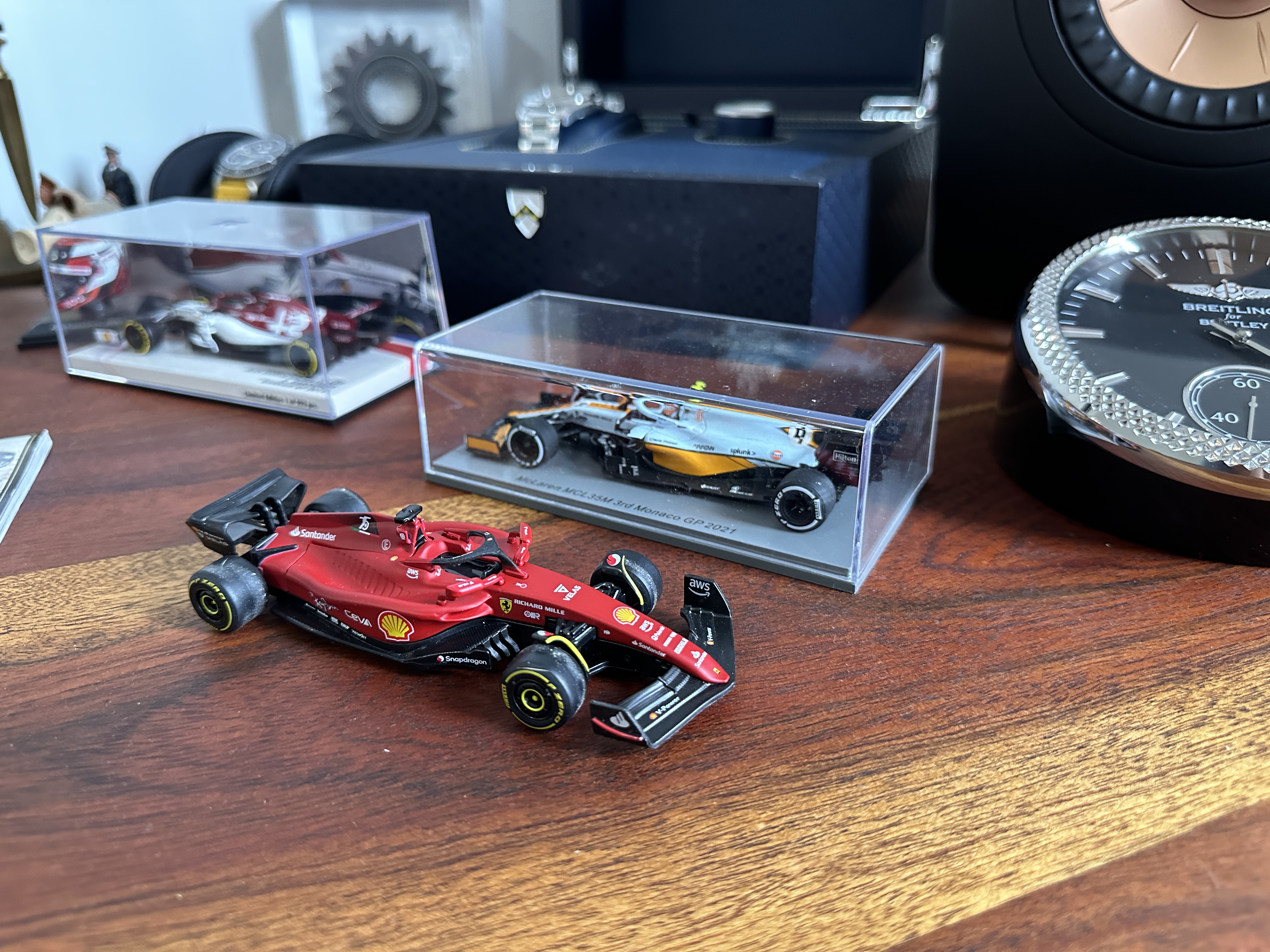 model cars display