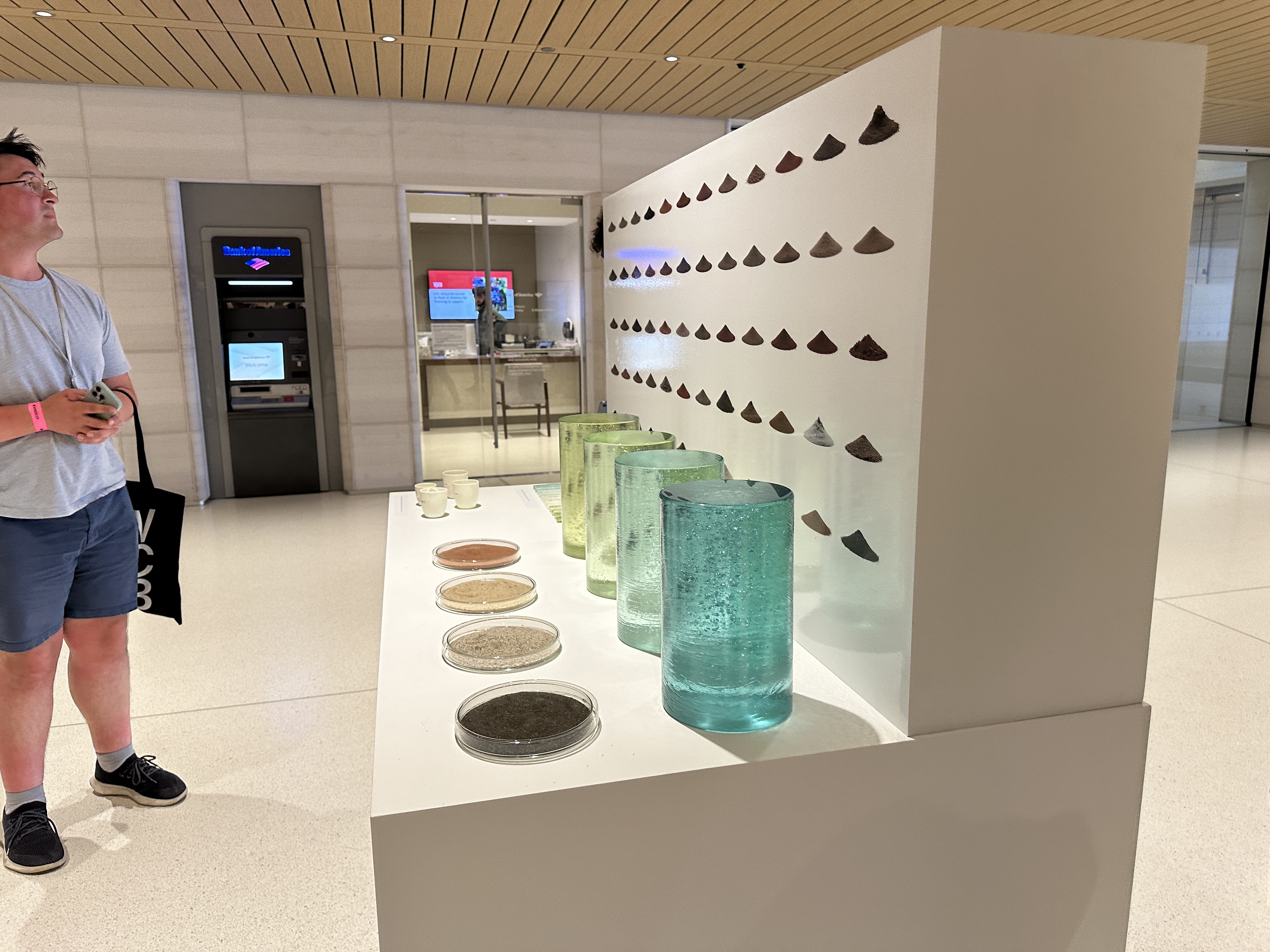 modern art installation