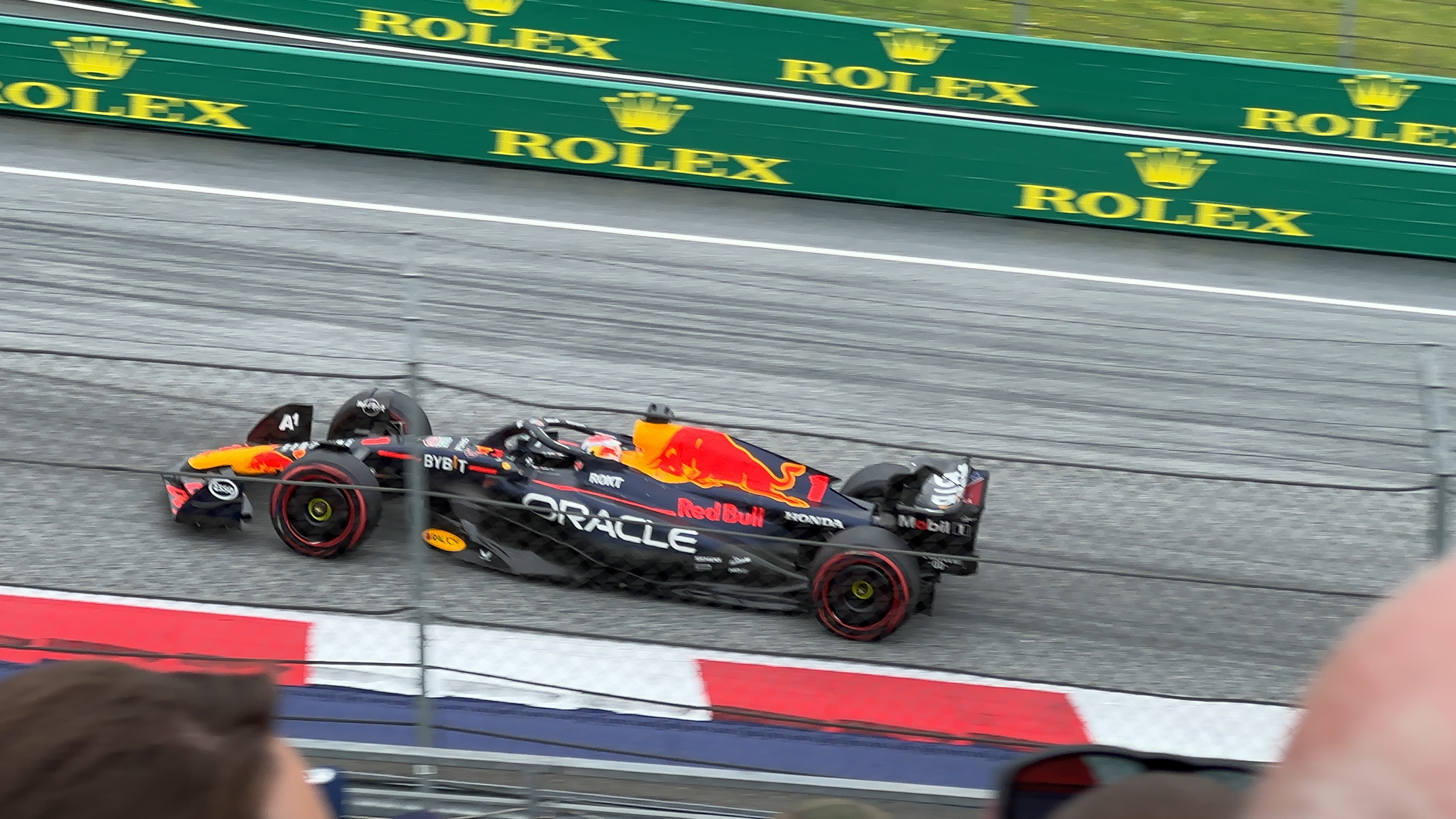 red bull racing car closeup