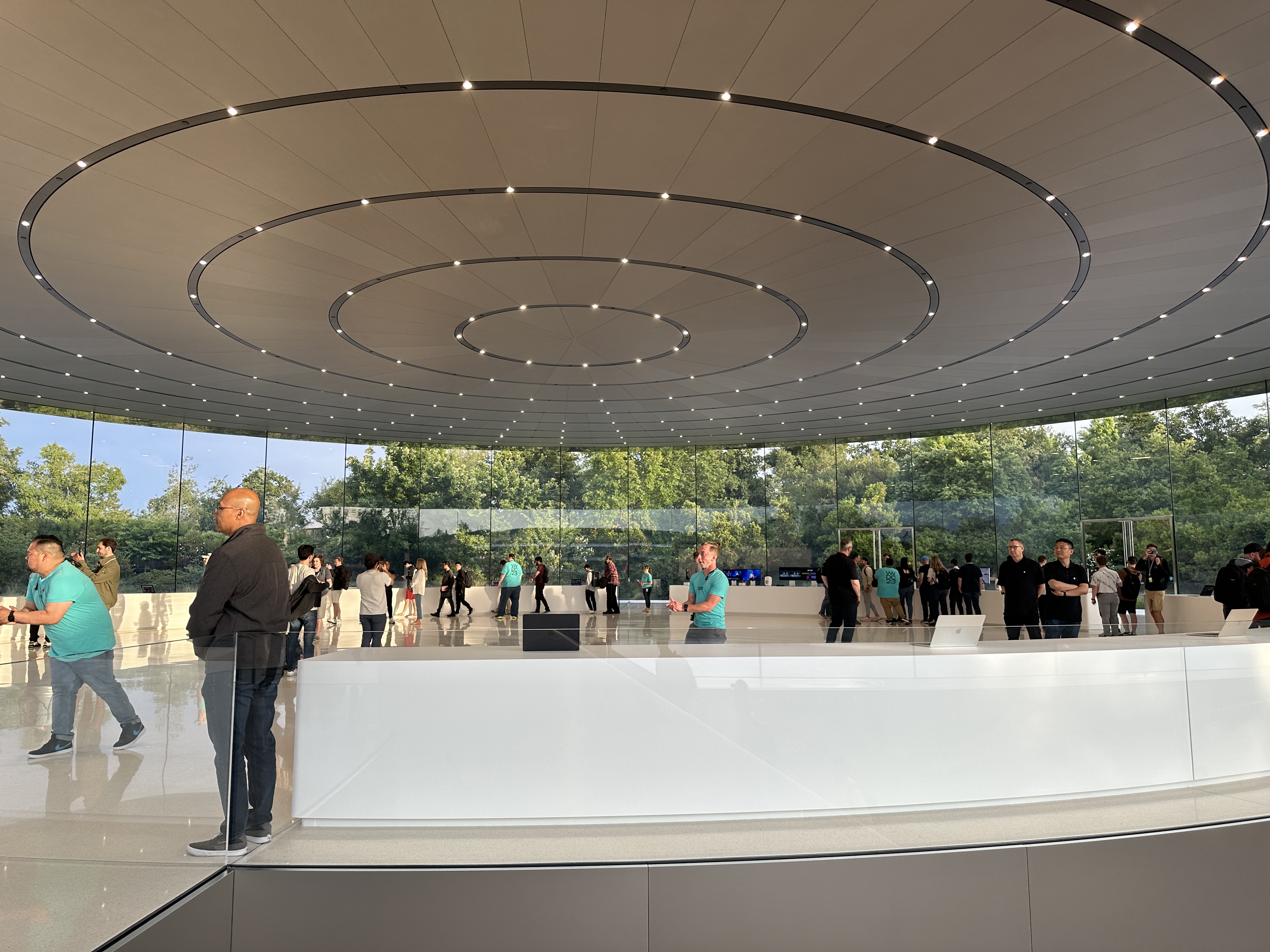 steve jobs theater interior