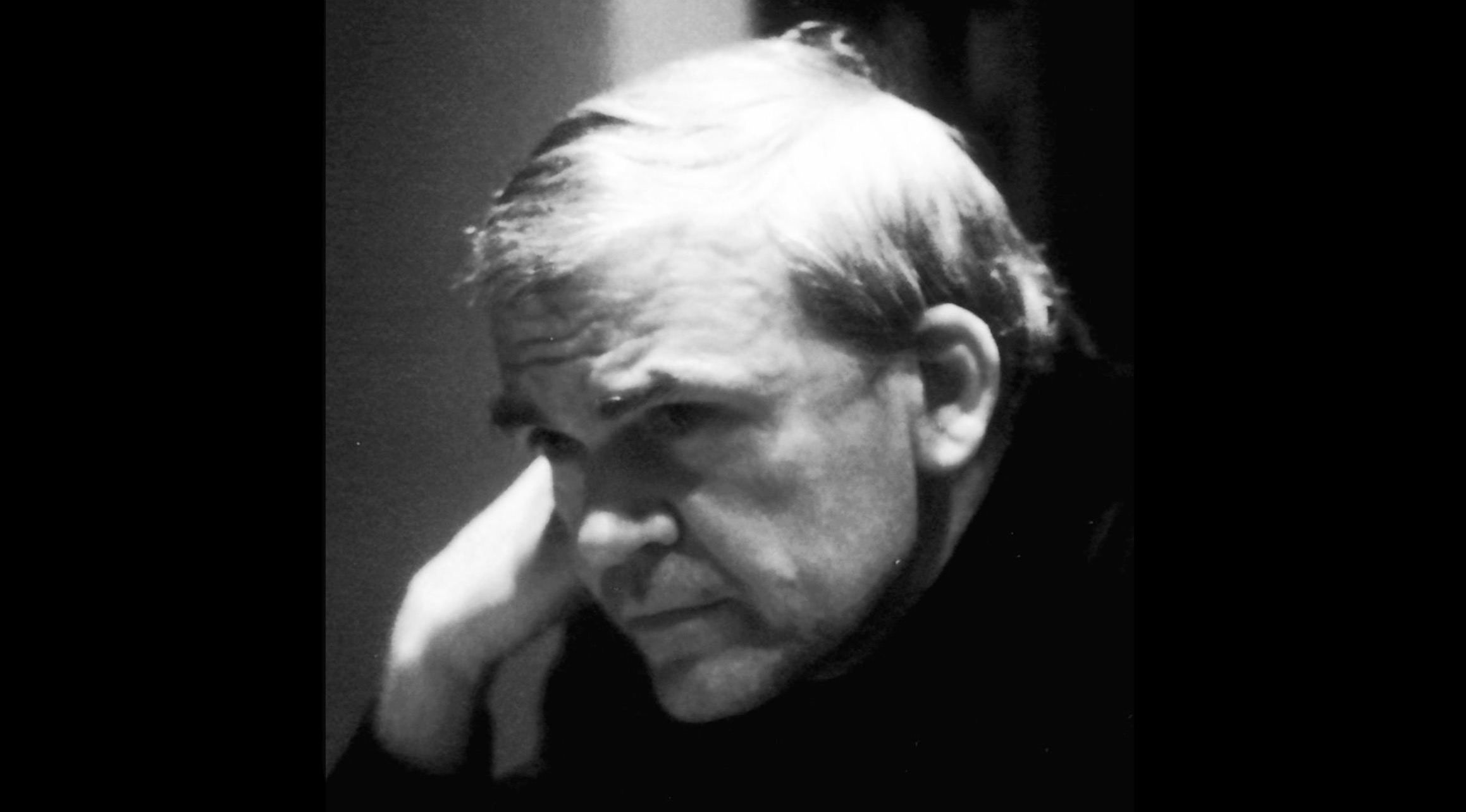 unknown person black and white