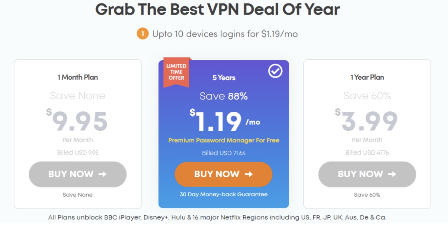 vpn deal promotion