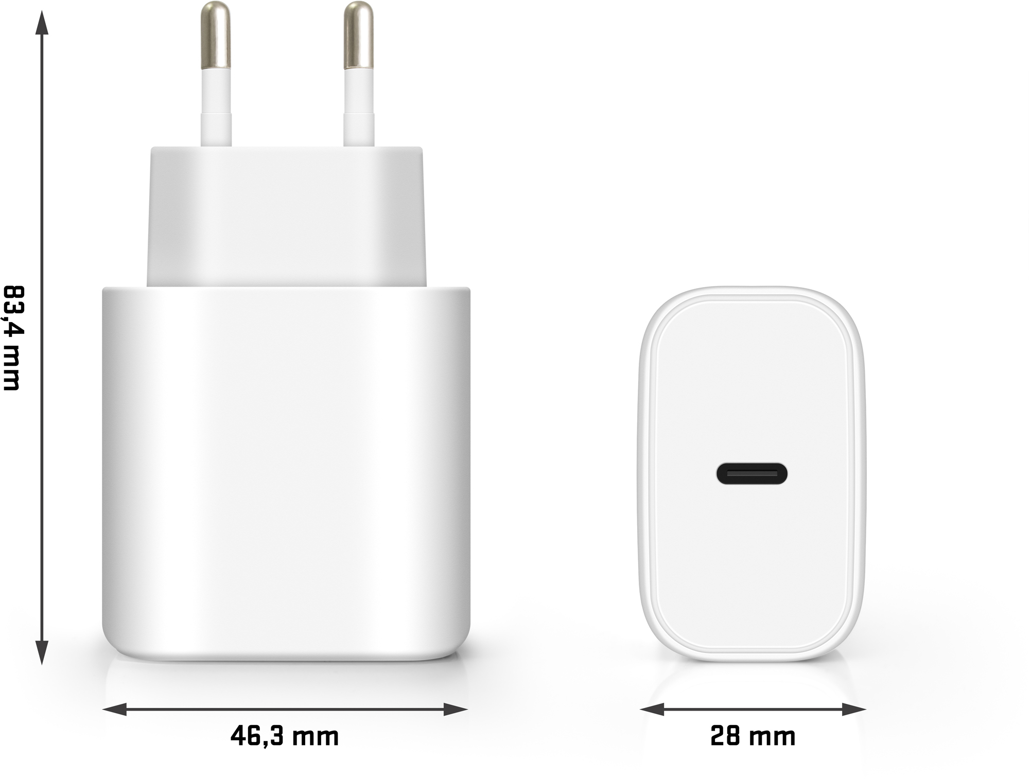 charger dimensions