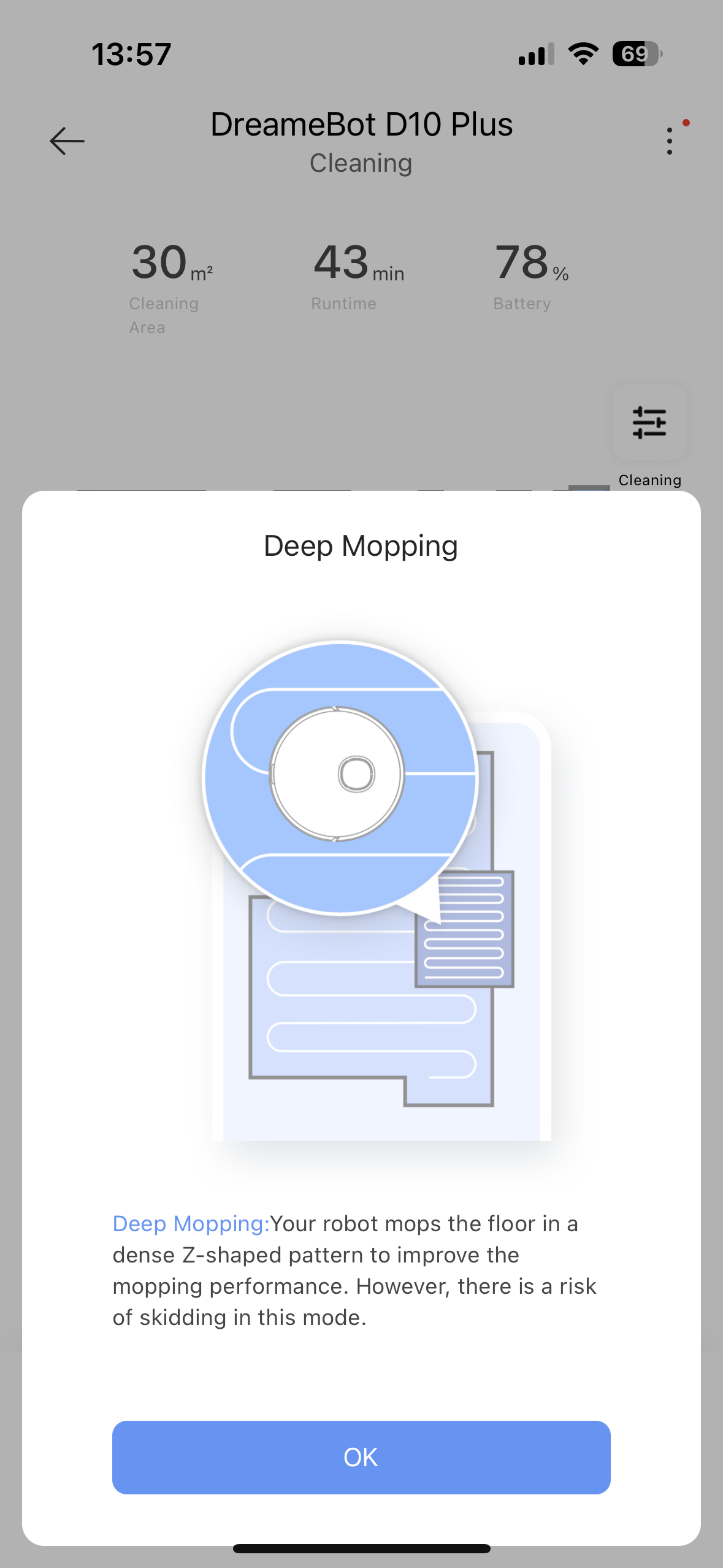 dreamebot deep mopping