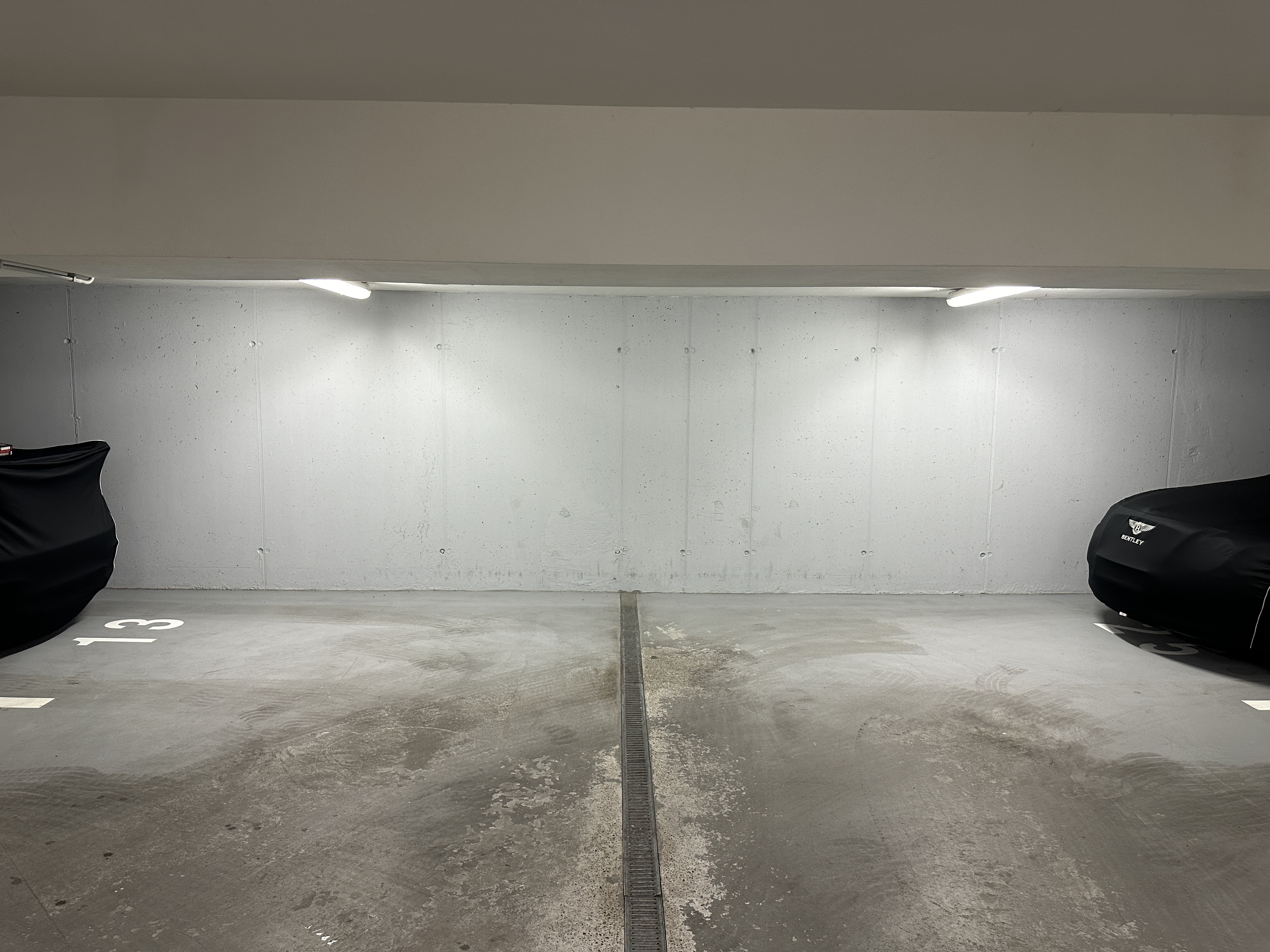 empty parking garage