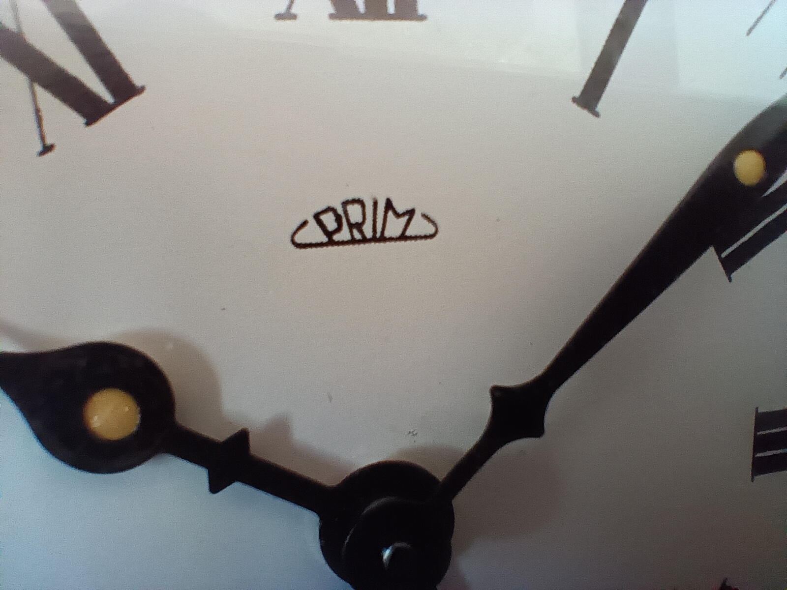 macro clock face