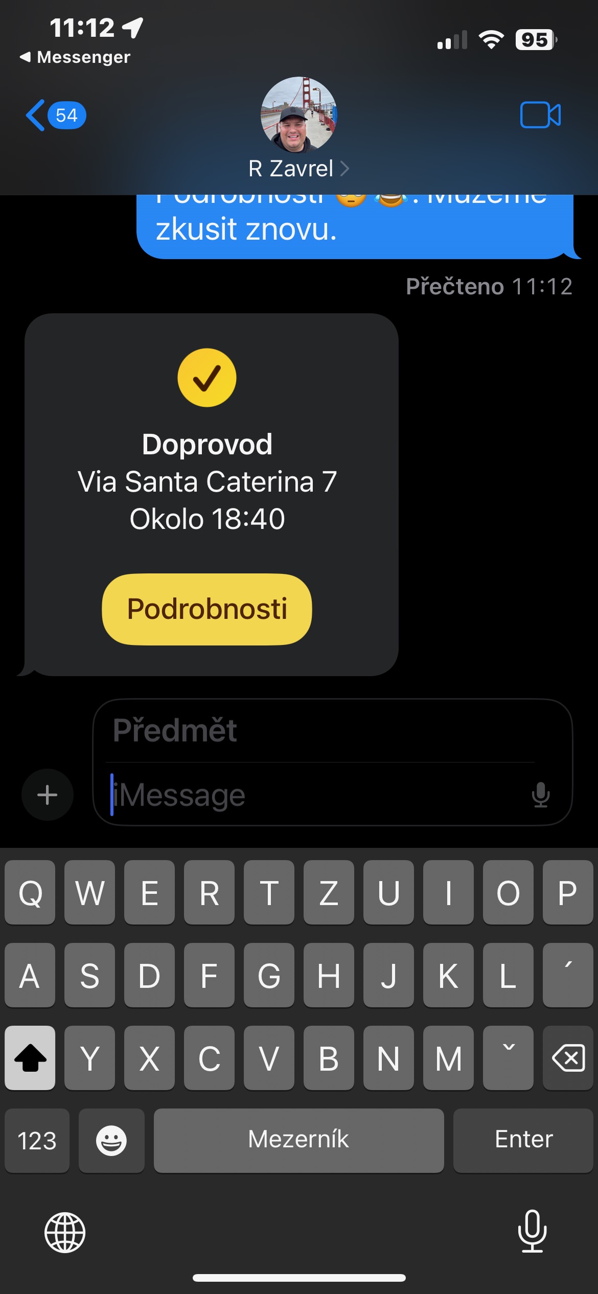 messaging app notification