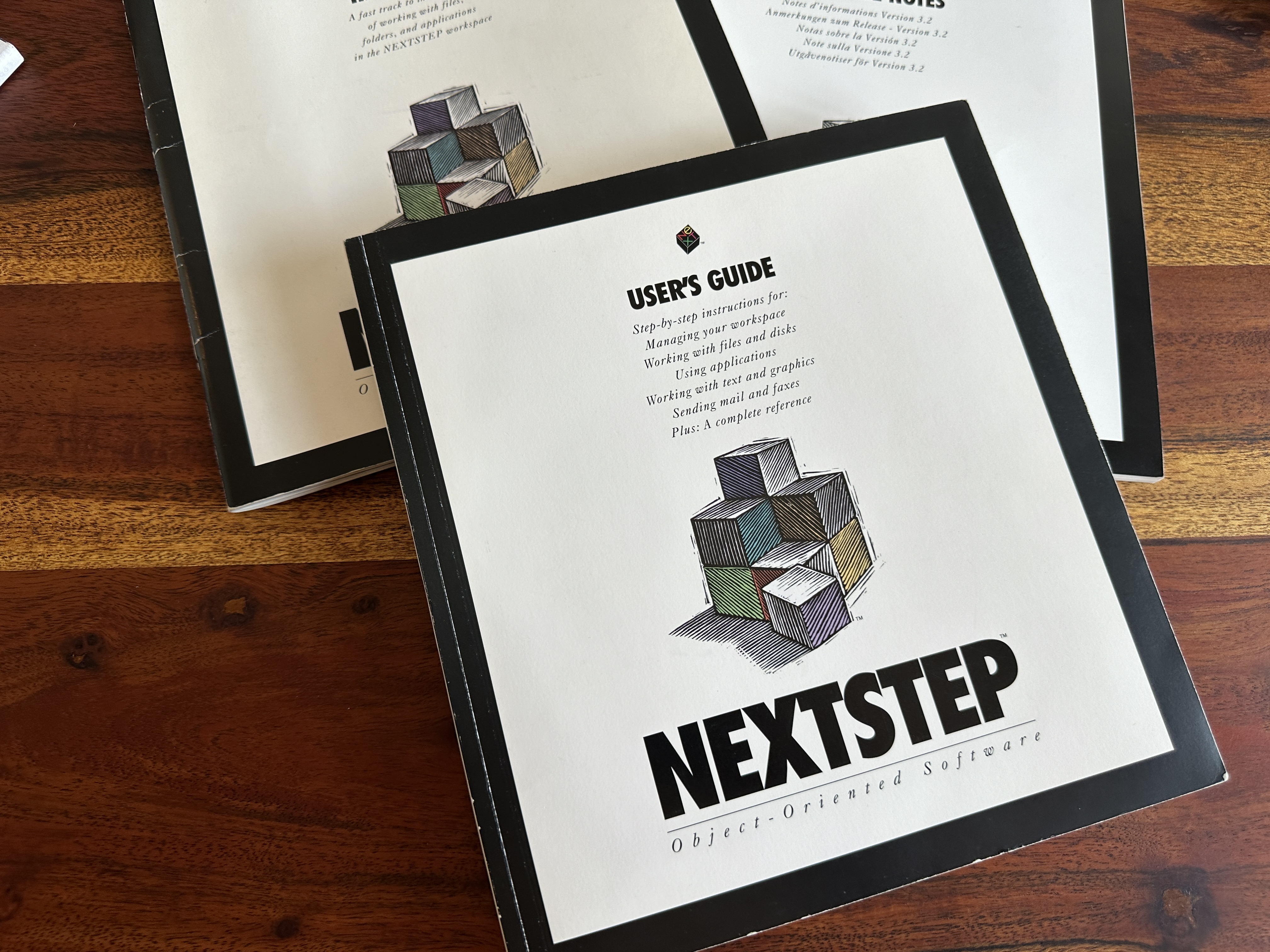 nextstep user guide cover