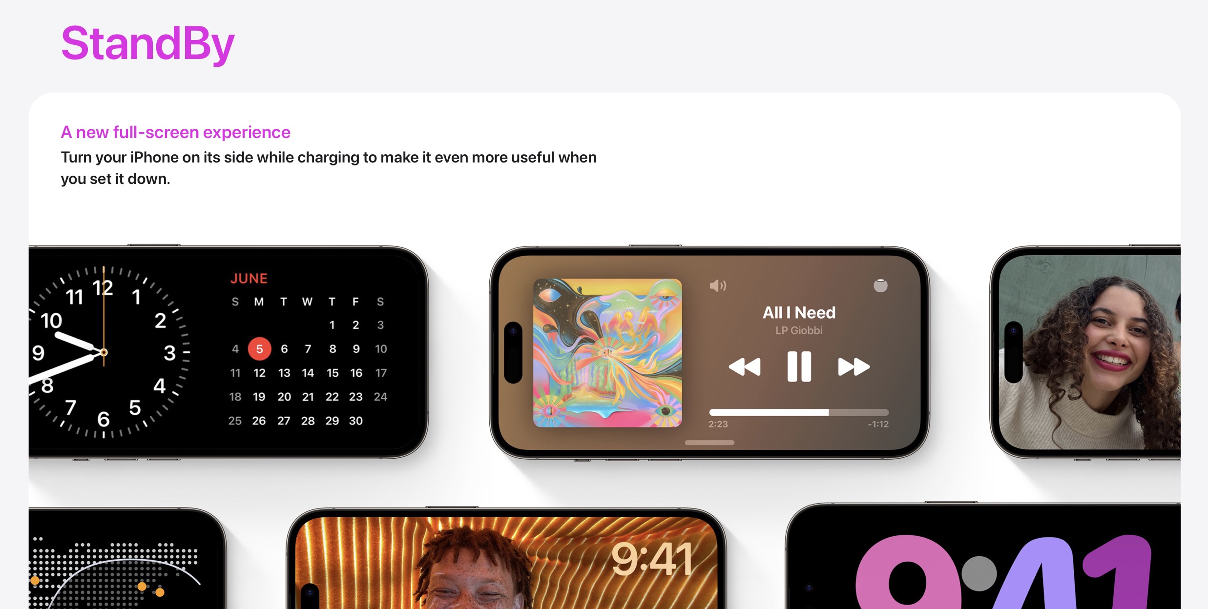 standby mode presentation
