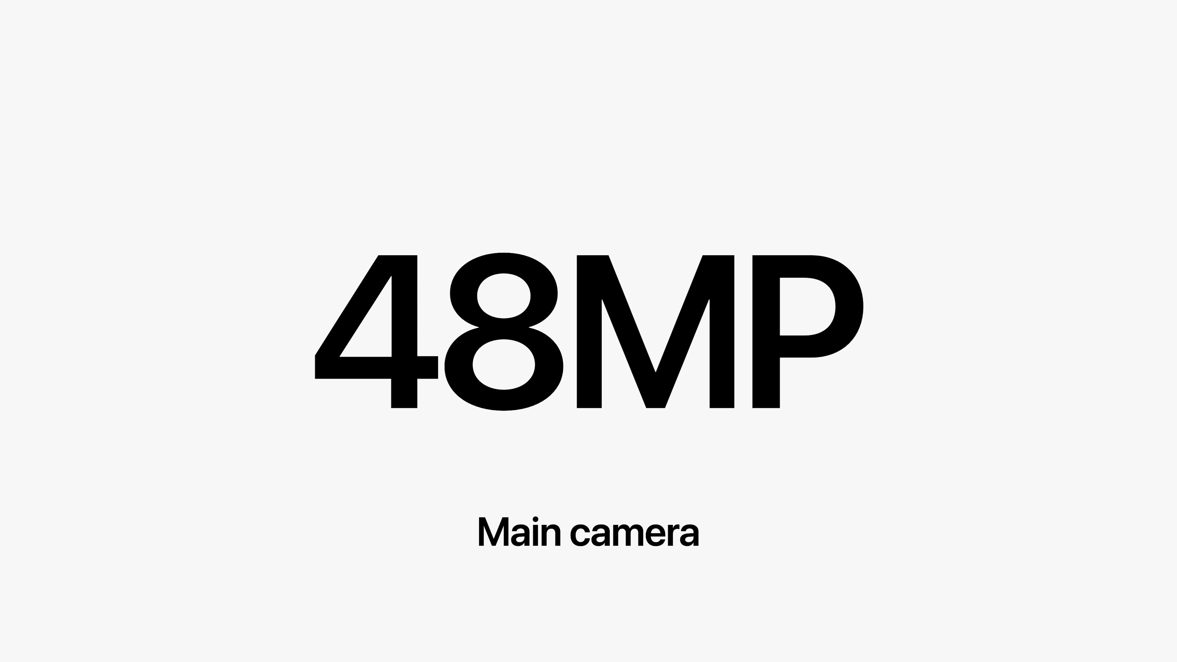48mp main camera text