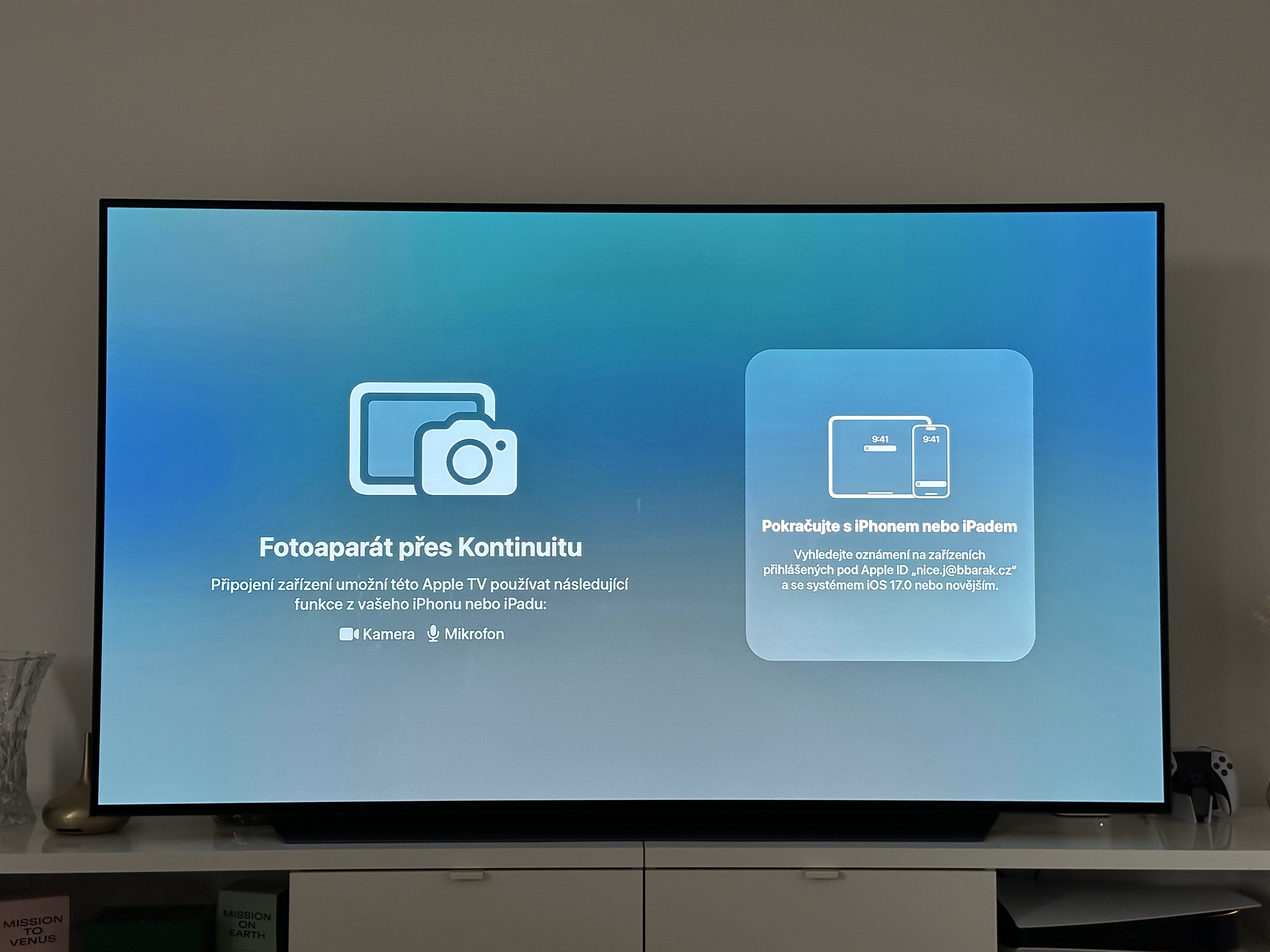 apple tv camera setup
