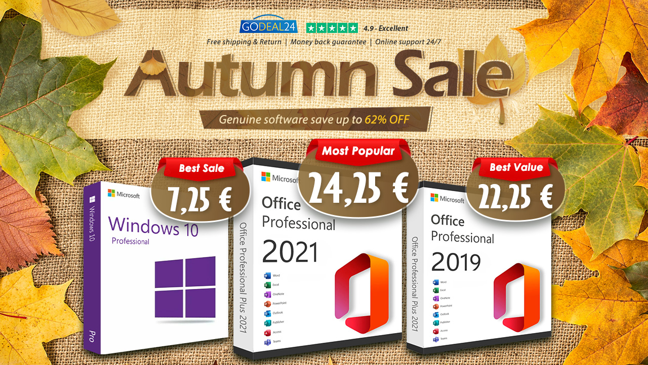 autumn sale software discount