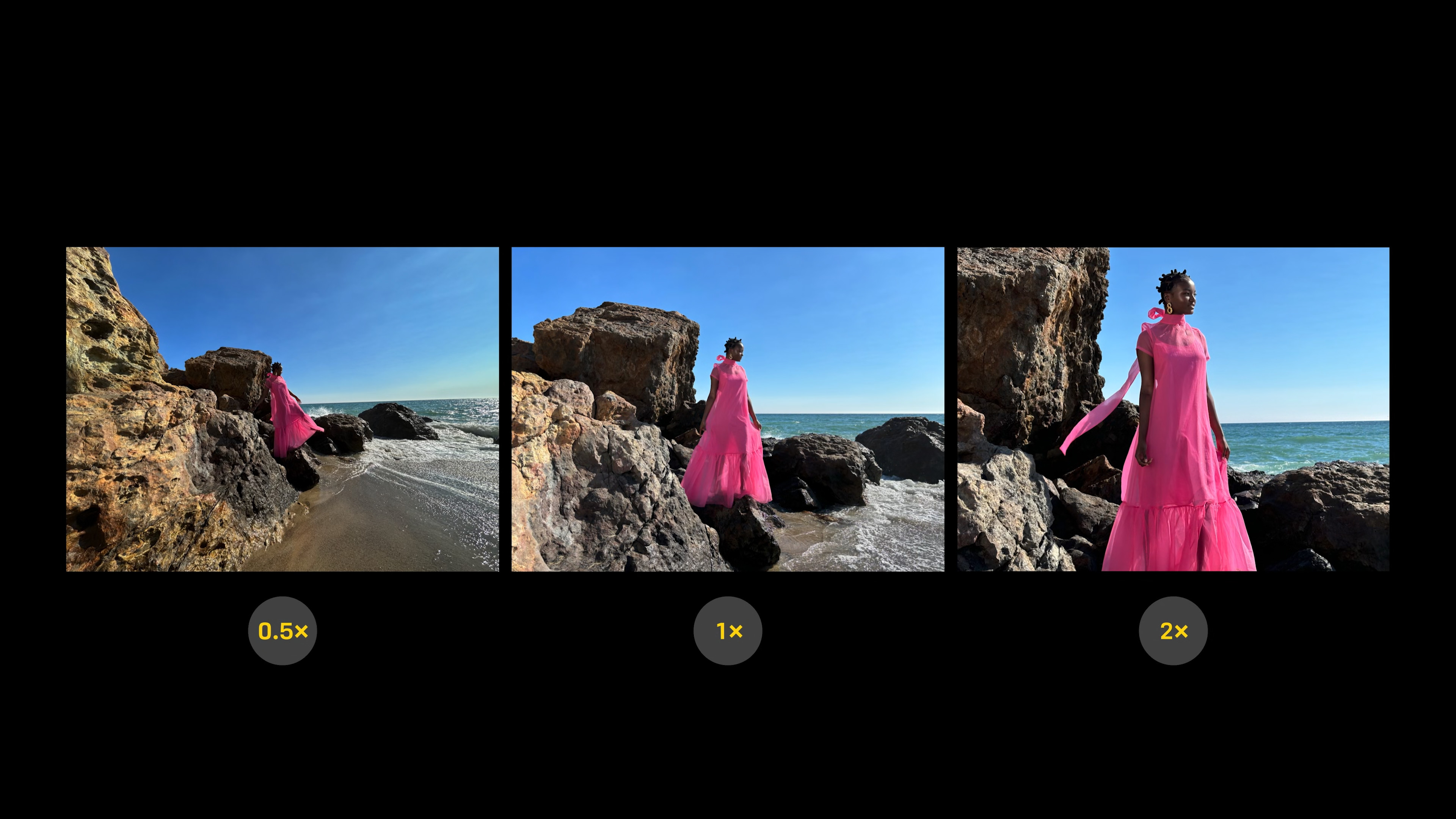 beach photo comparison