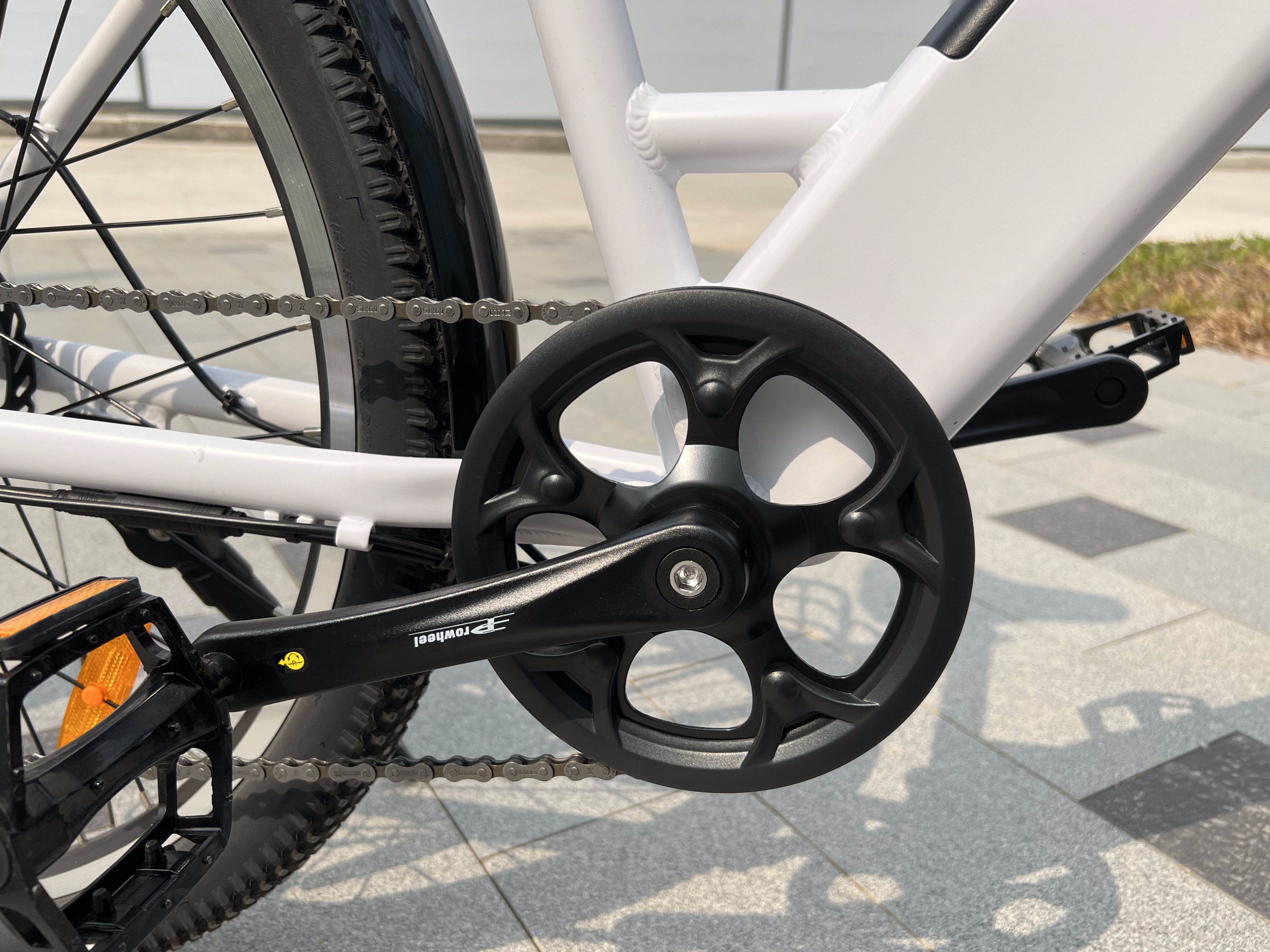 bike chain and crank