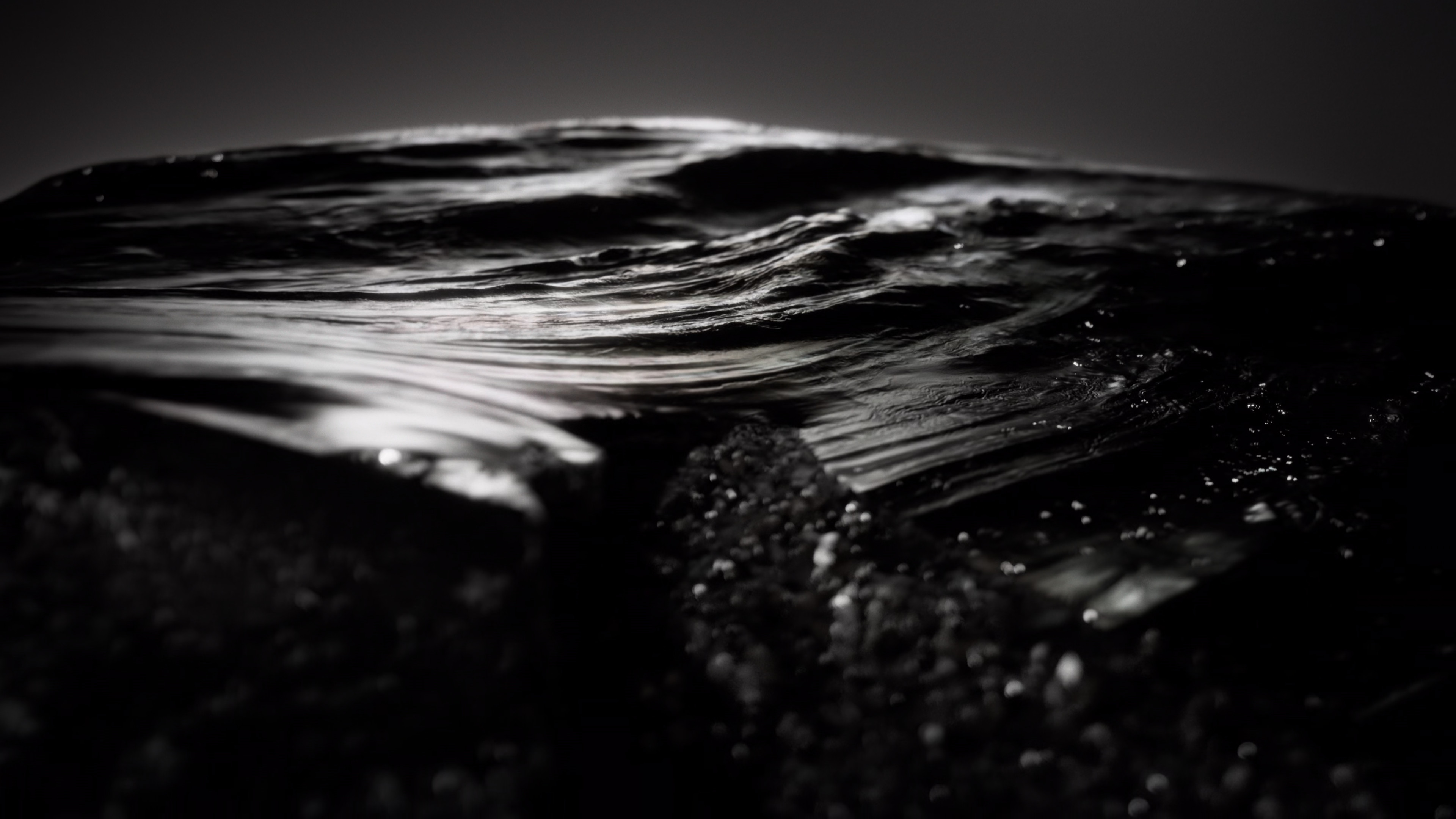 black surface texture