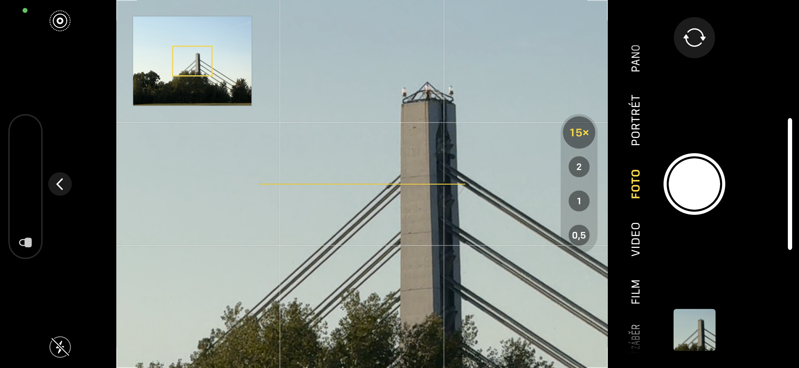 camera view bridge tower