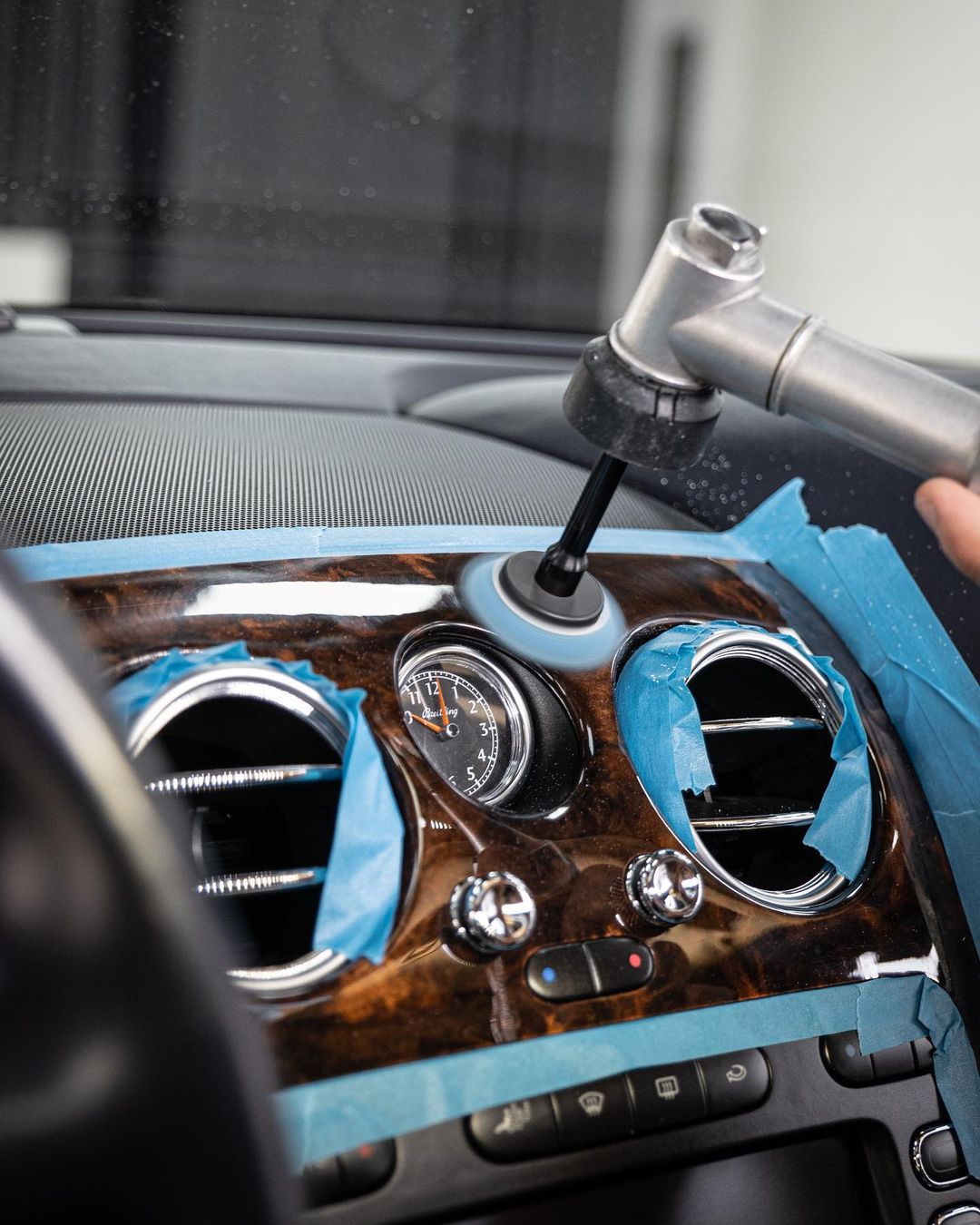 car interior cleaning