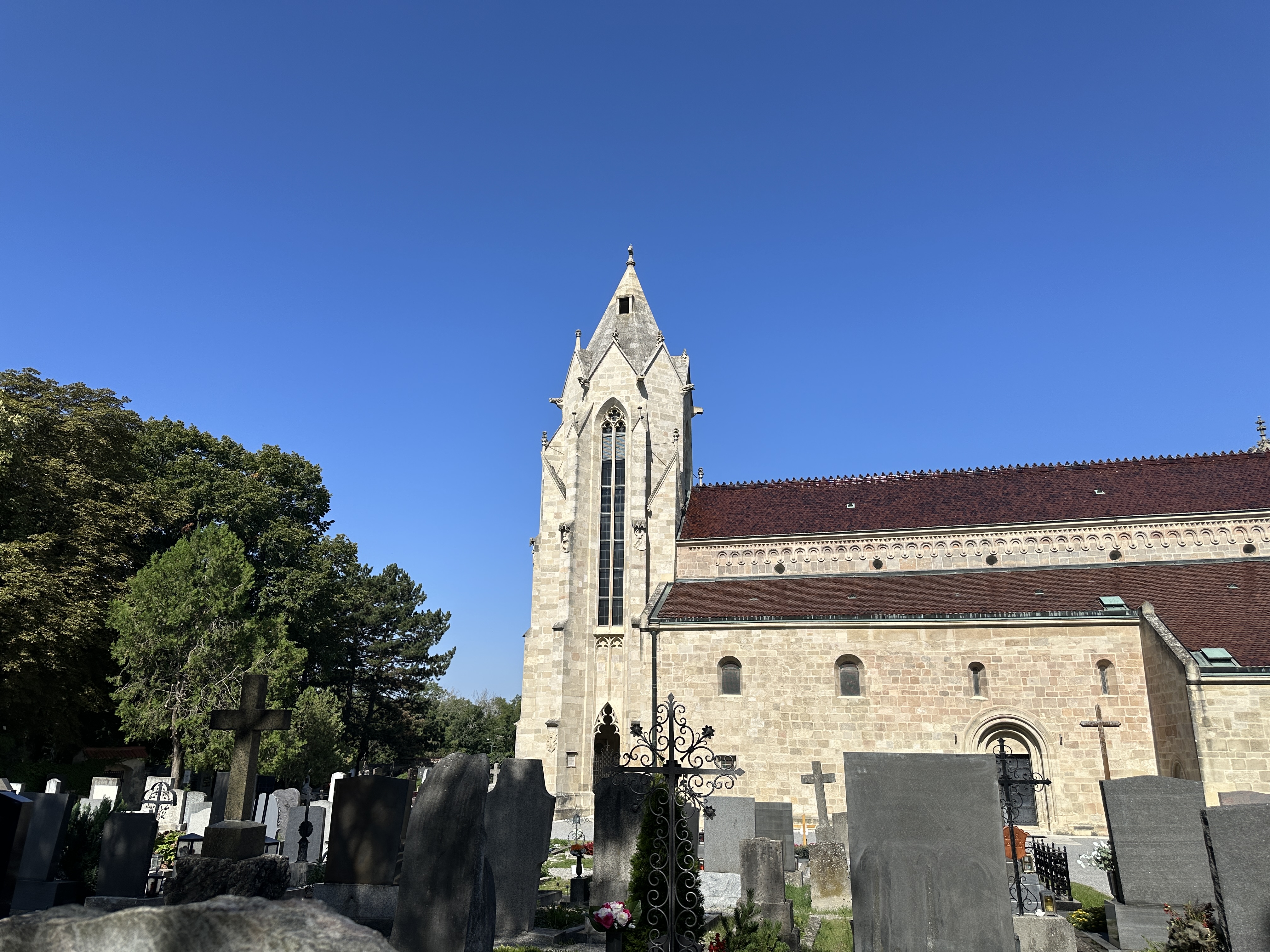 church tower cemetery