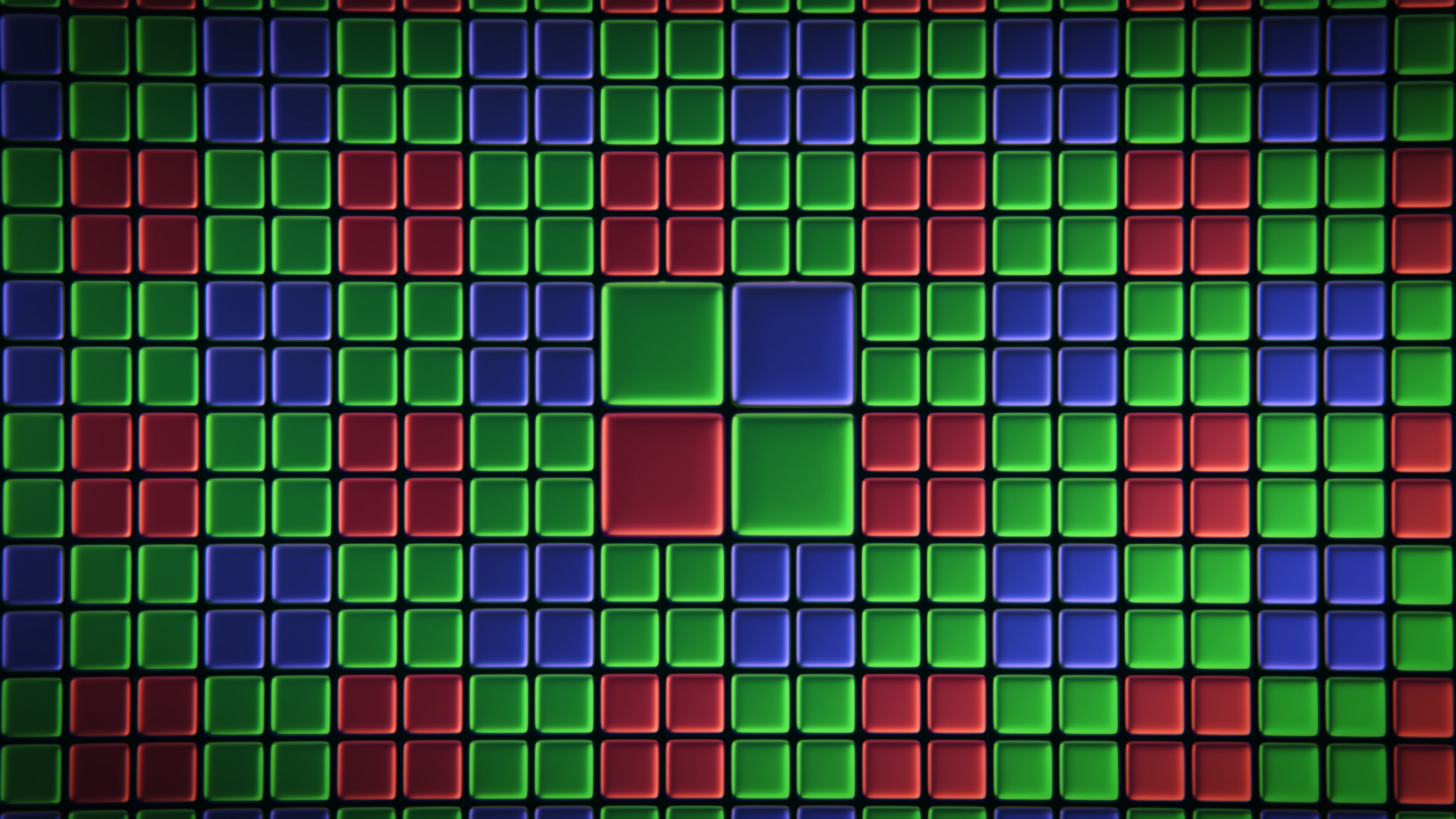 colorful pixel grid