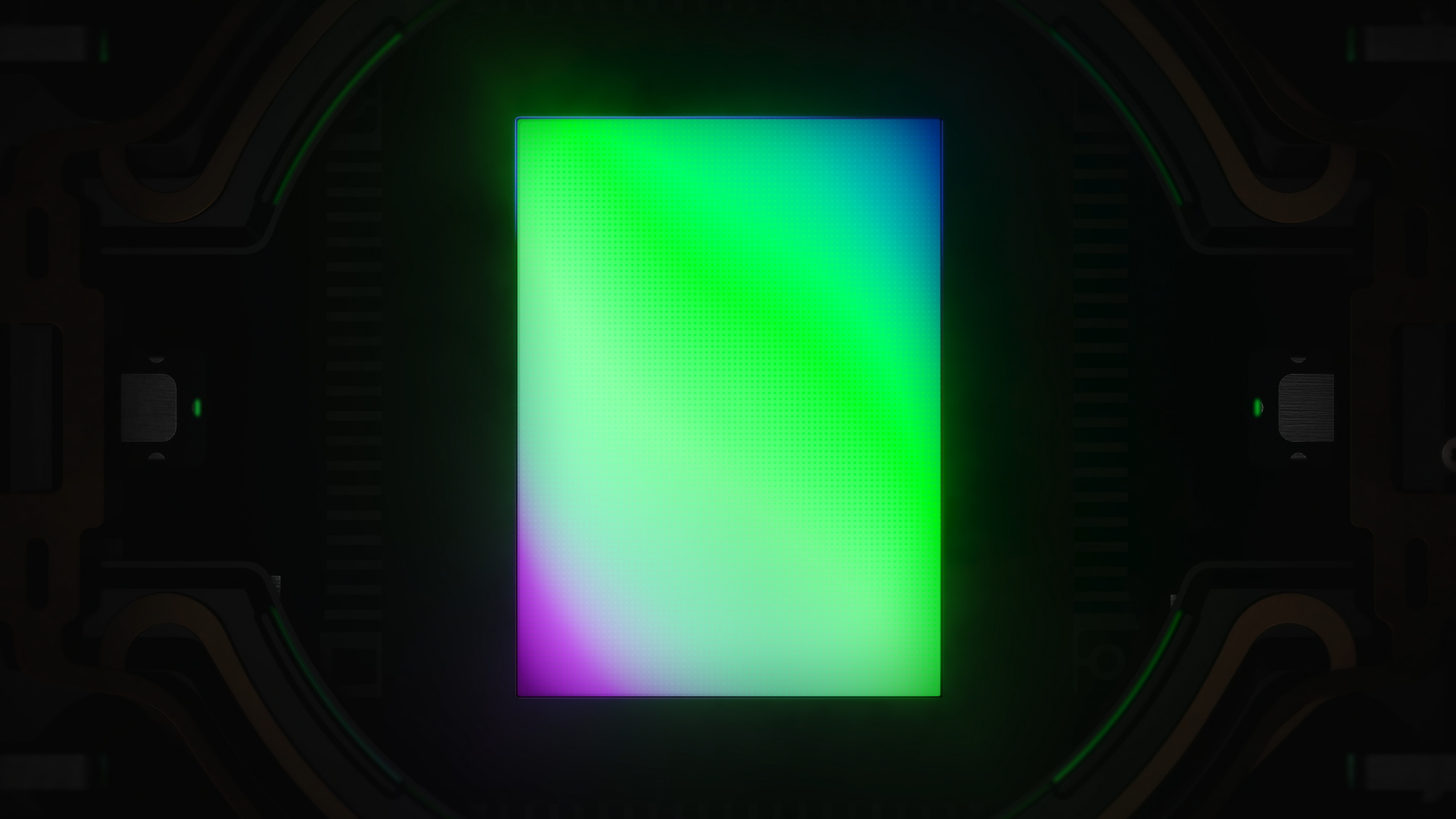colorful sensor chip