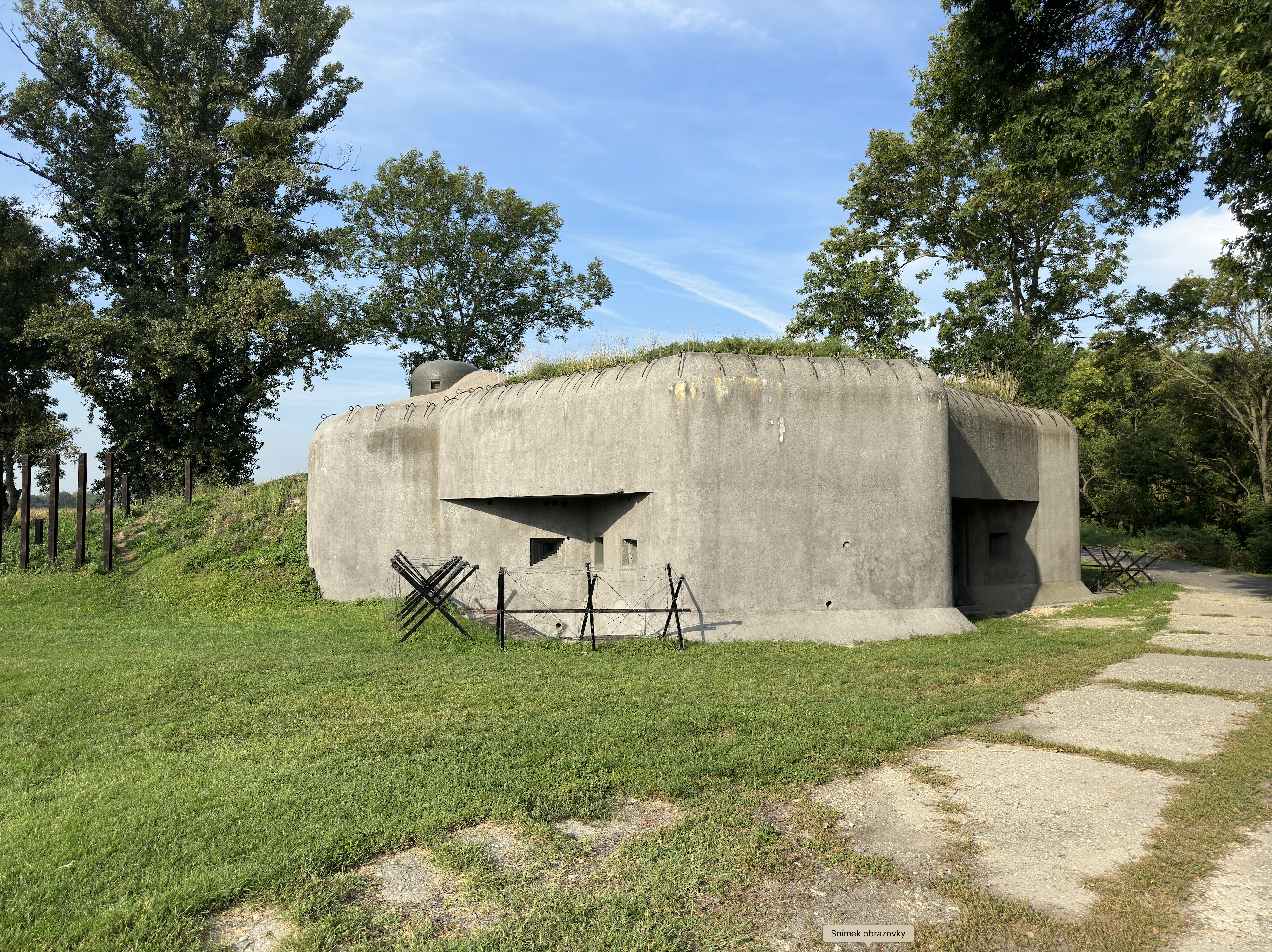 concrete bunker structure