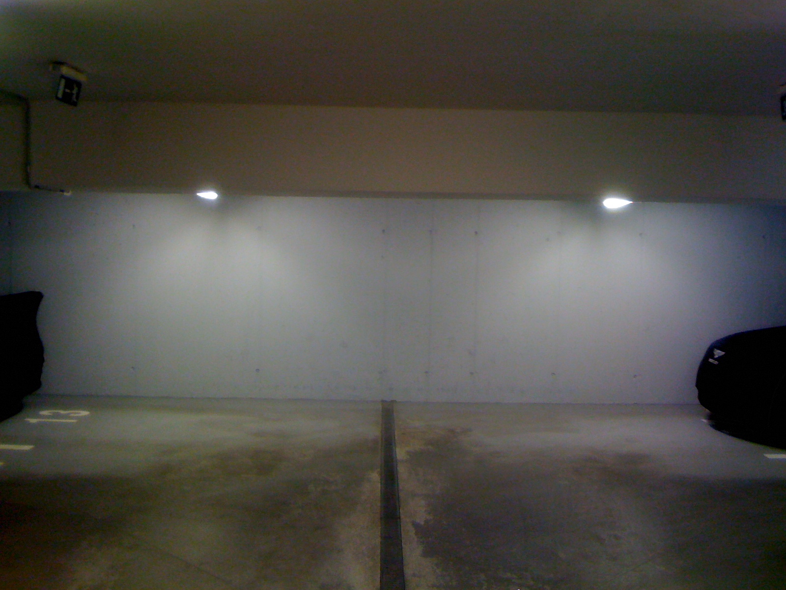 empty parking garage