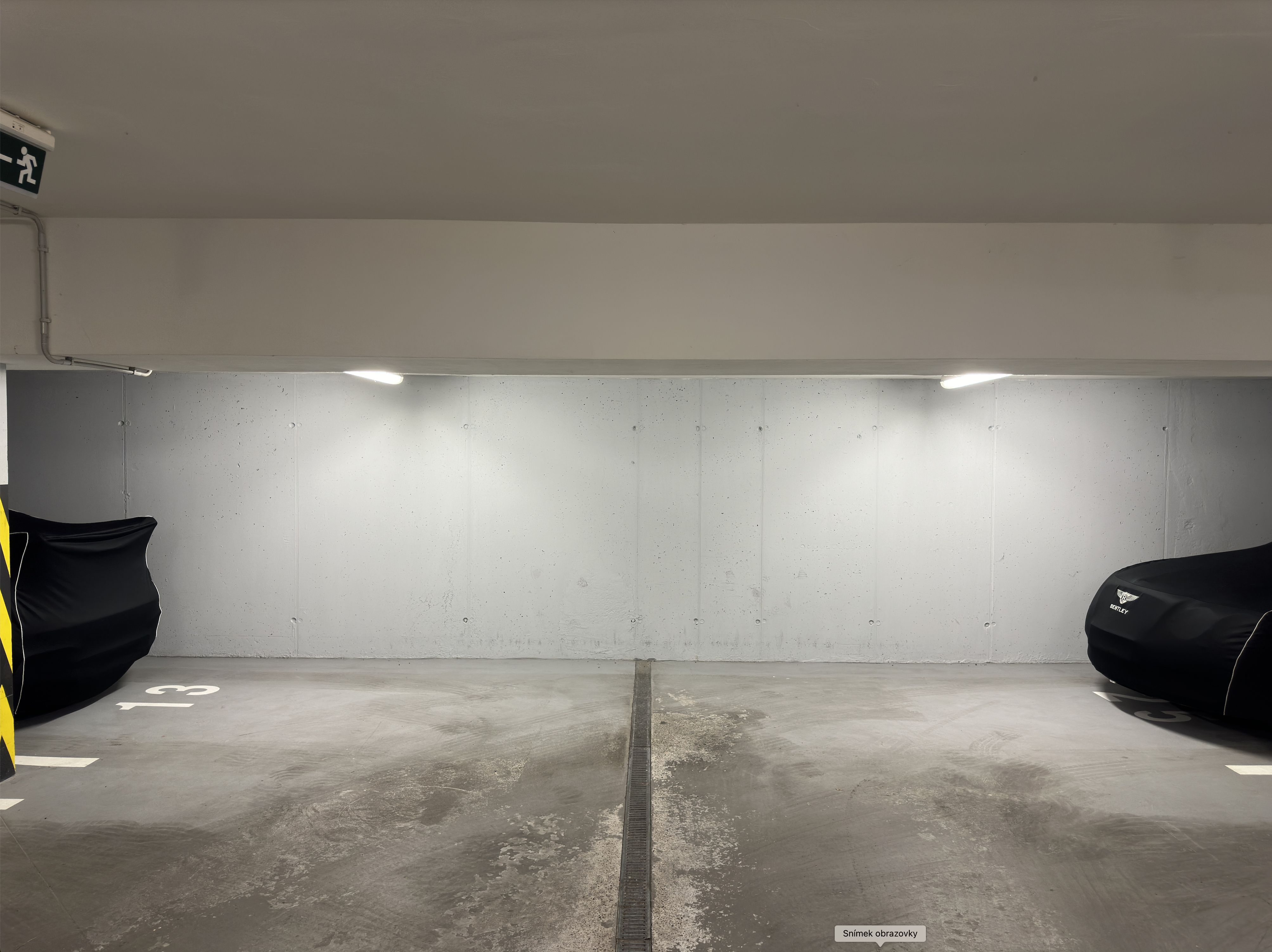 empty parking garage