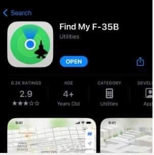 find my f35b app