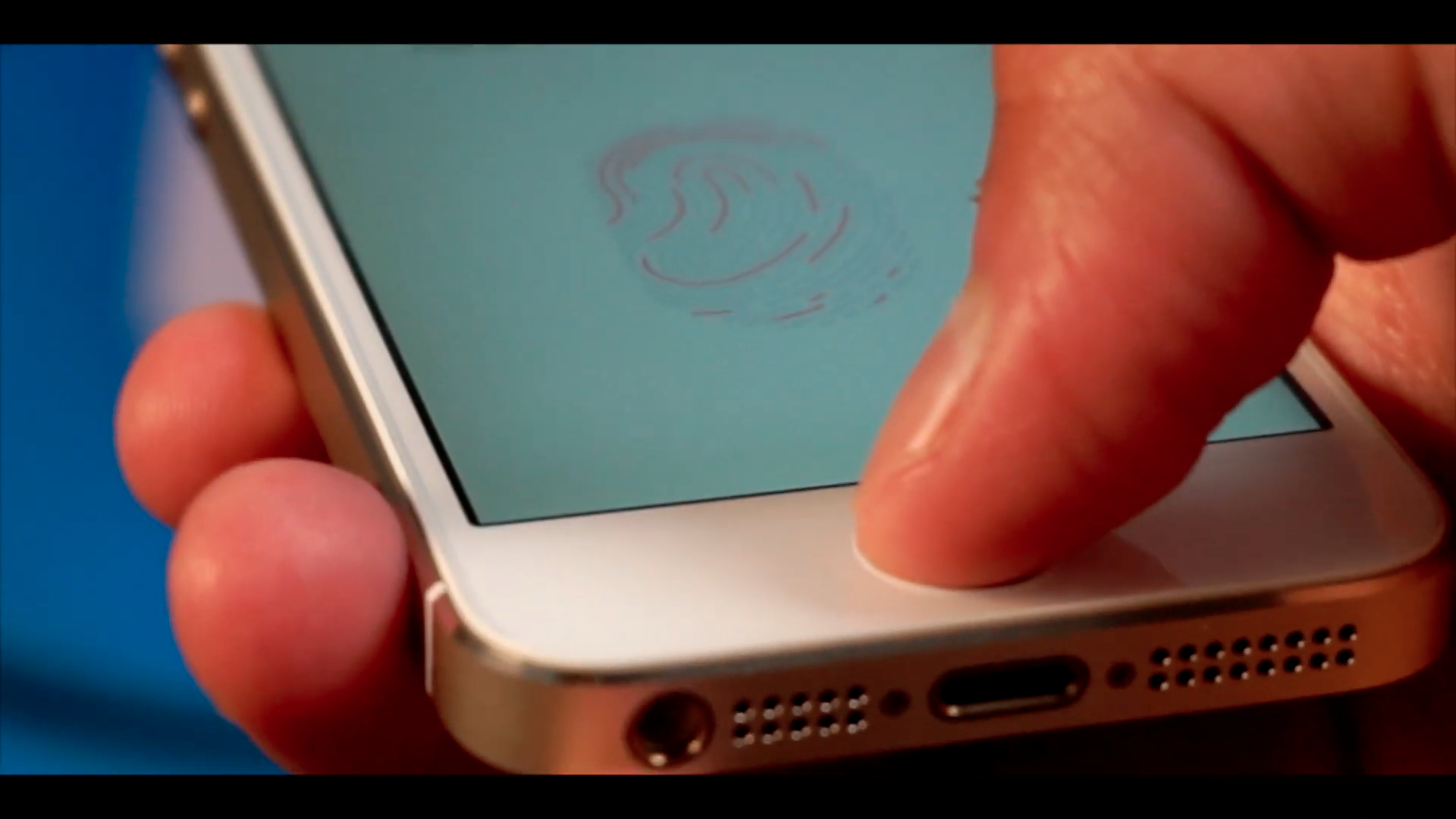 fingerprint scanner on smartphone
