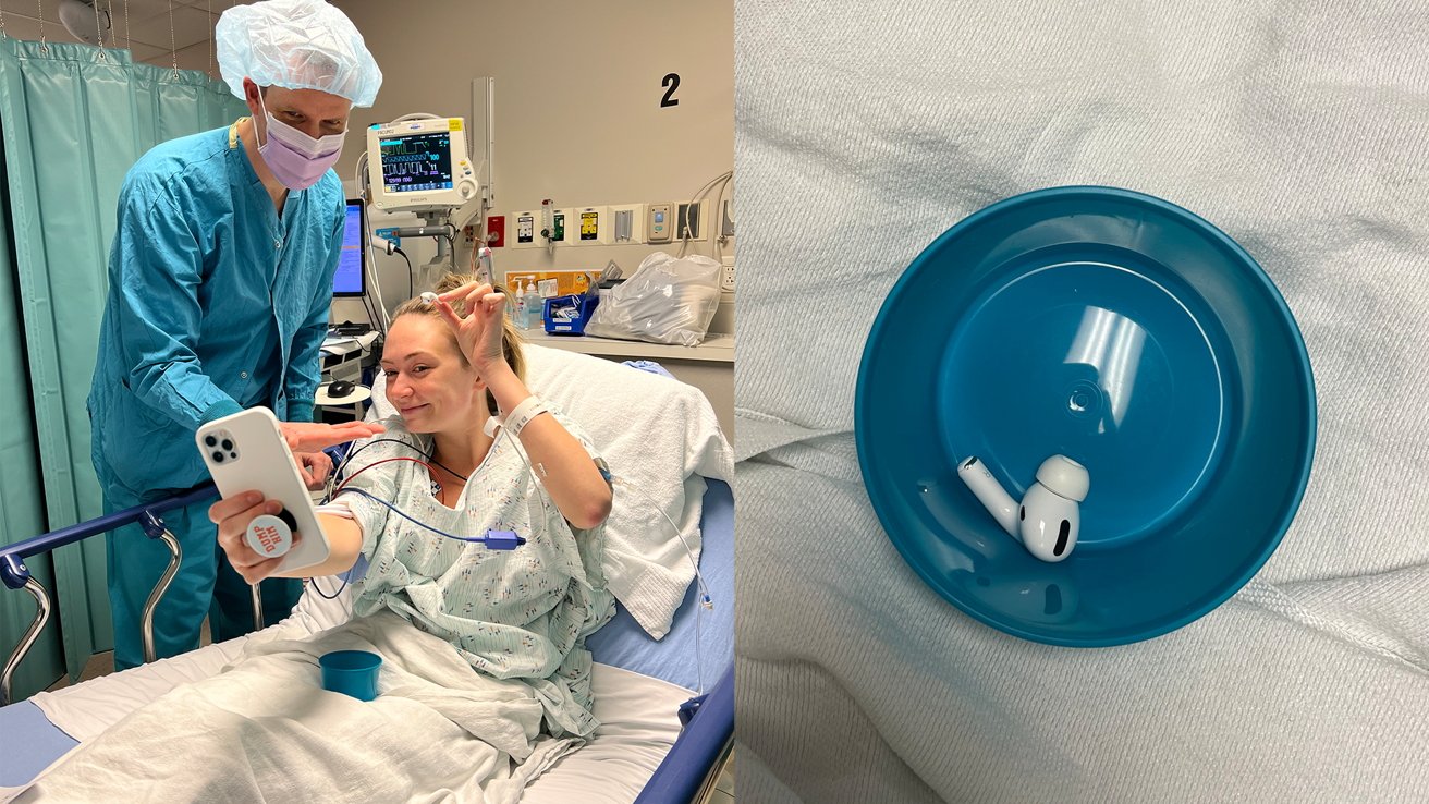 hospital patient airpod
