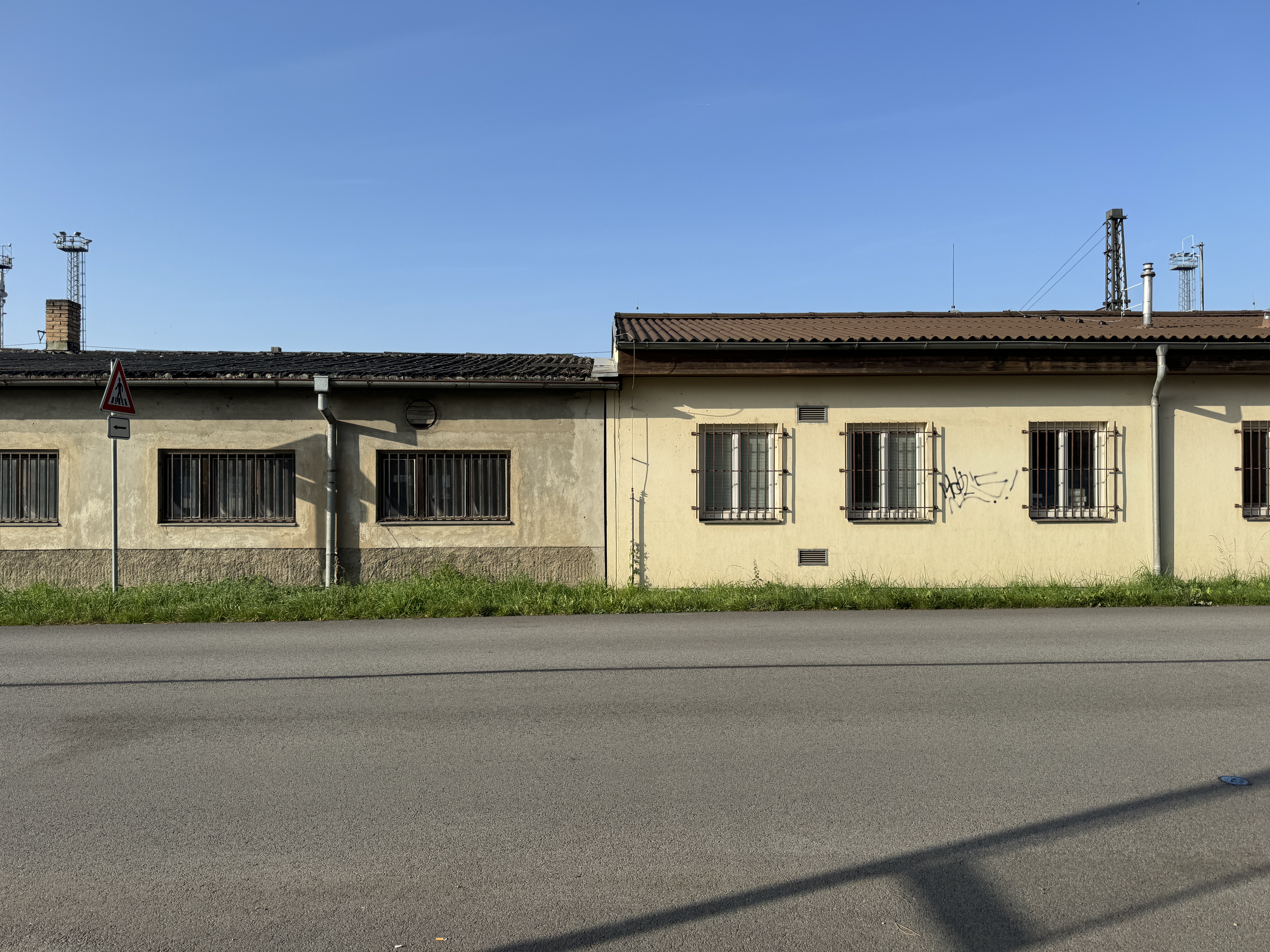 industrial building closeup