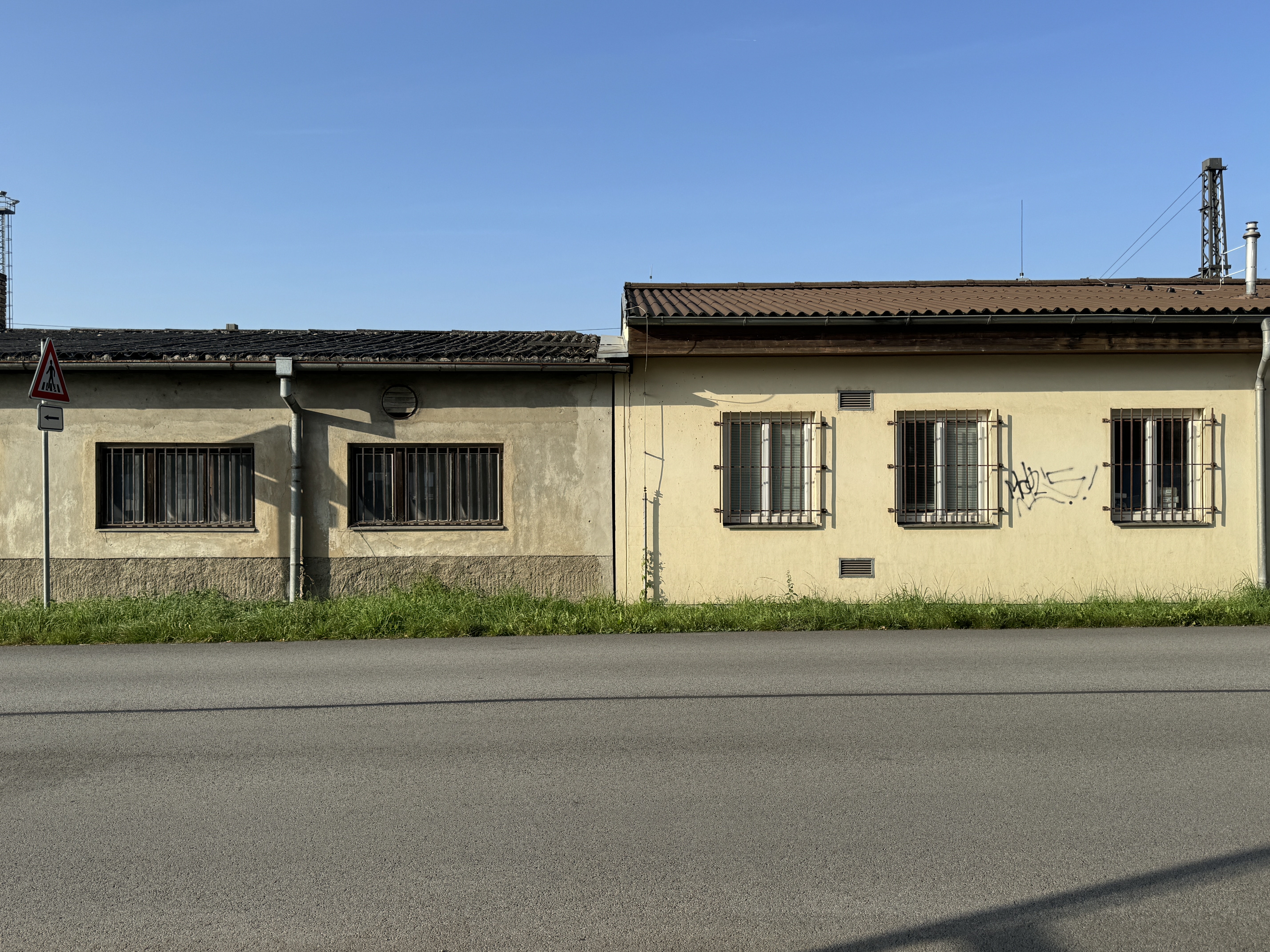 industrial building facade