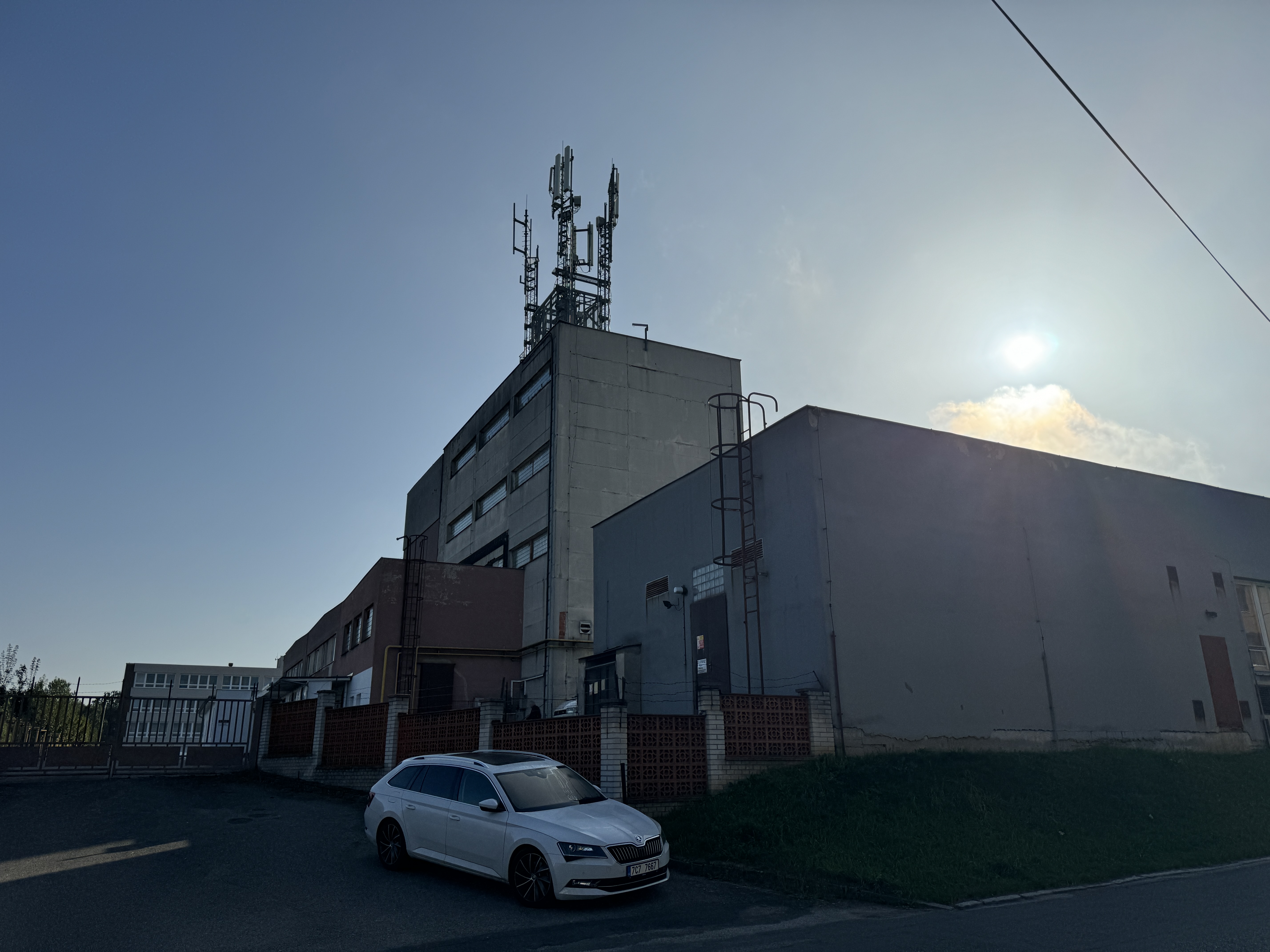 industrial building sunlight