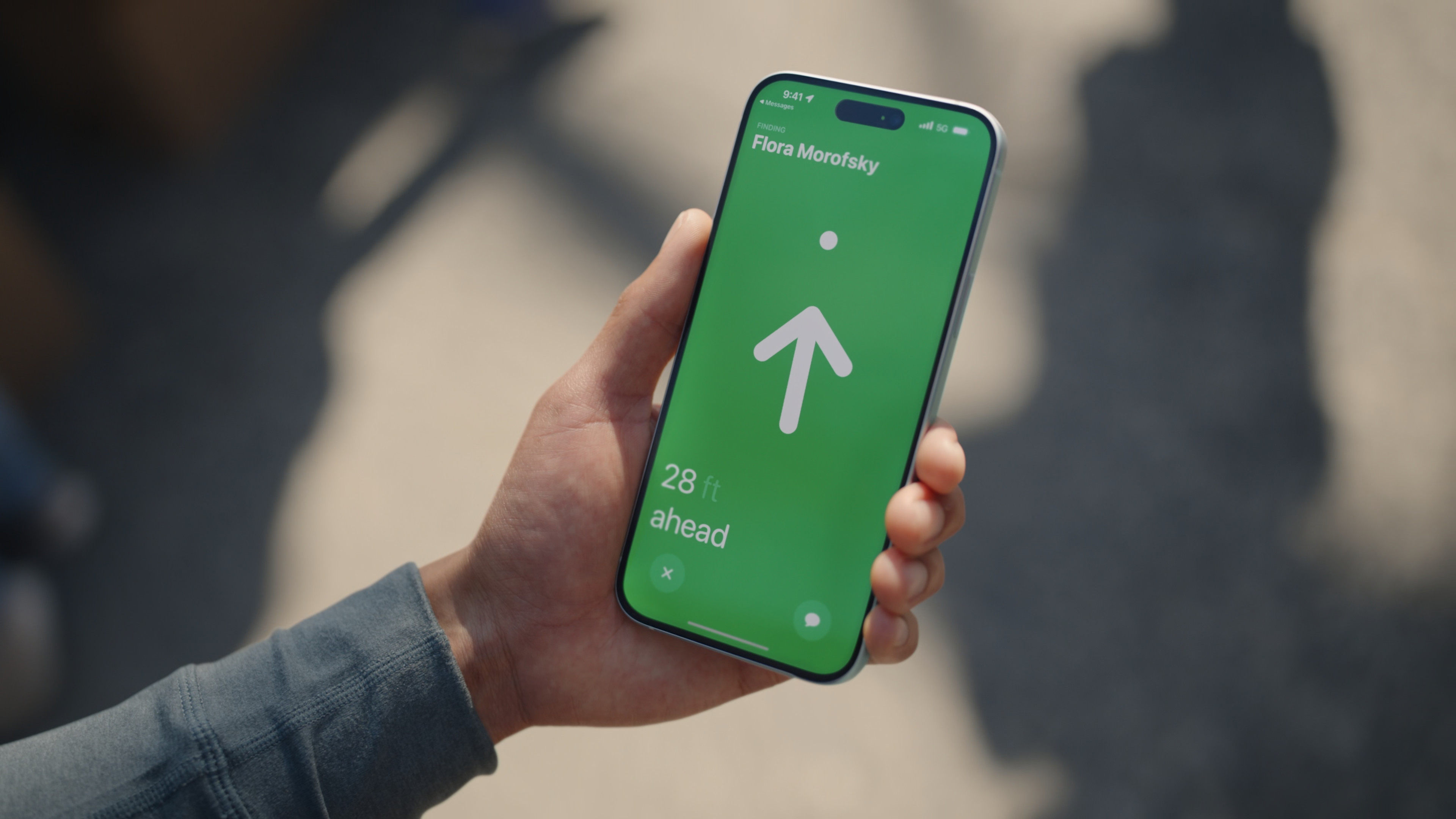 iphone navigation direction