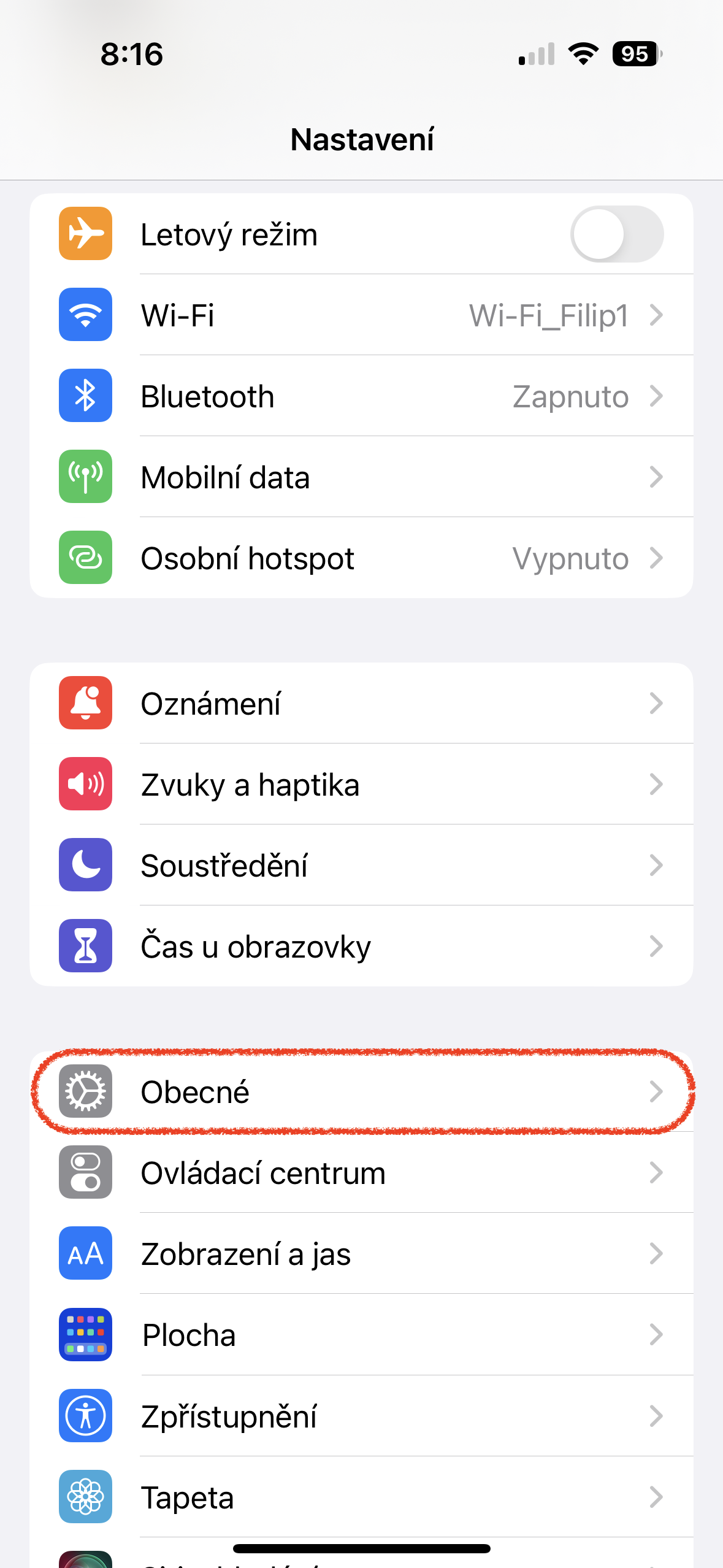 iphone settings general