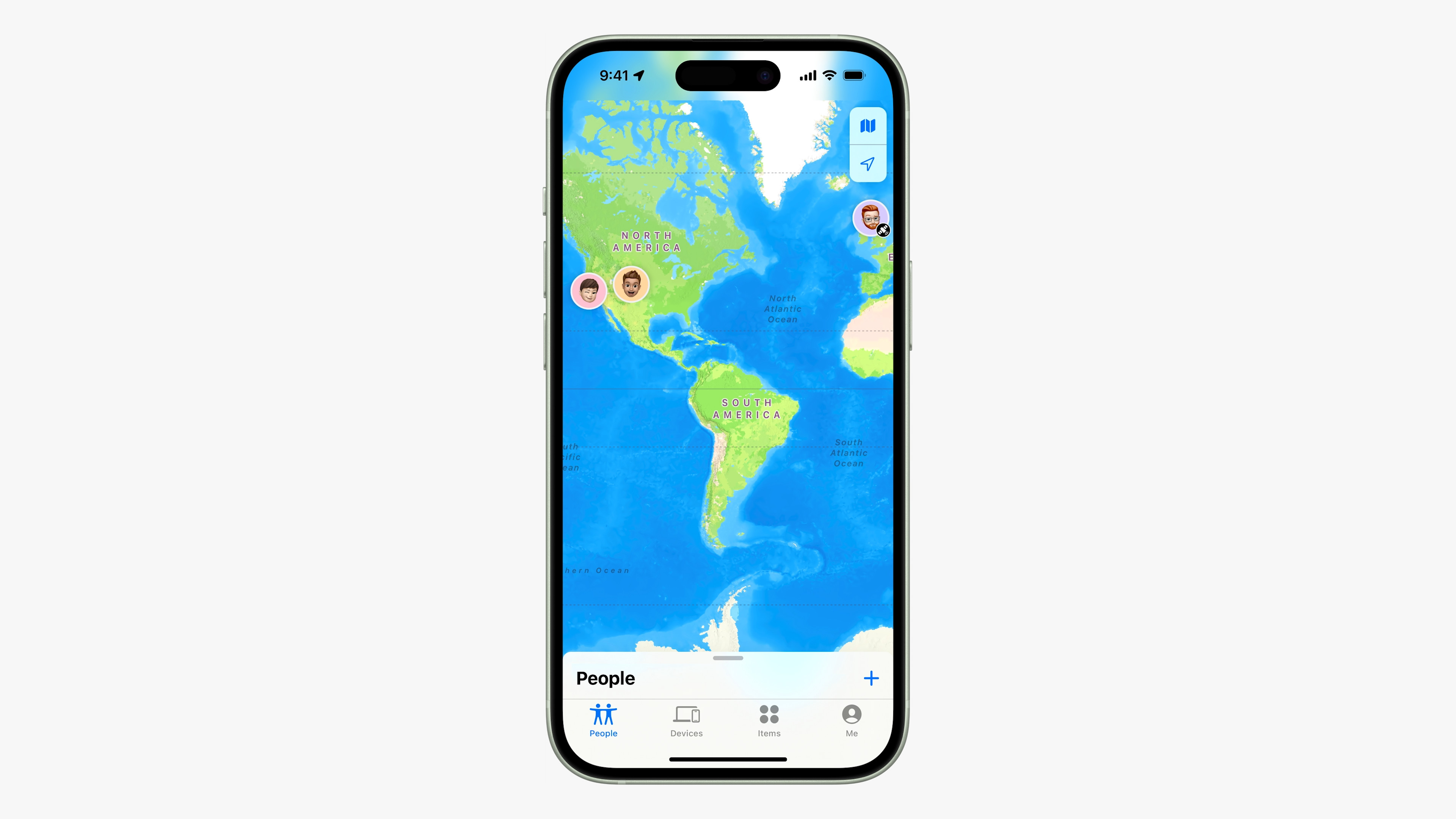iphone world map