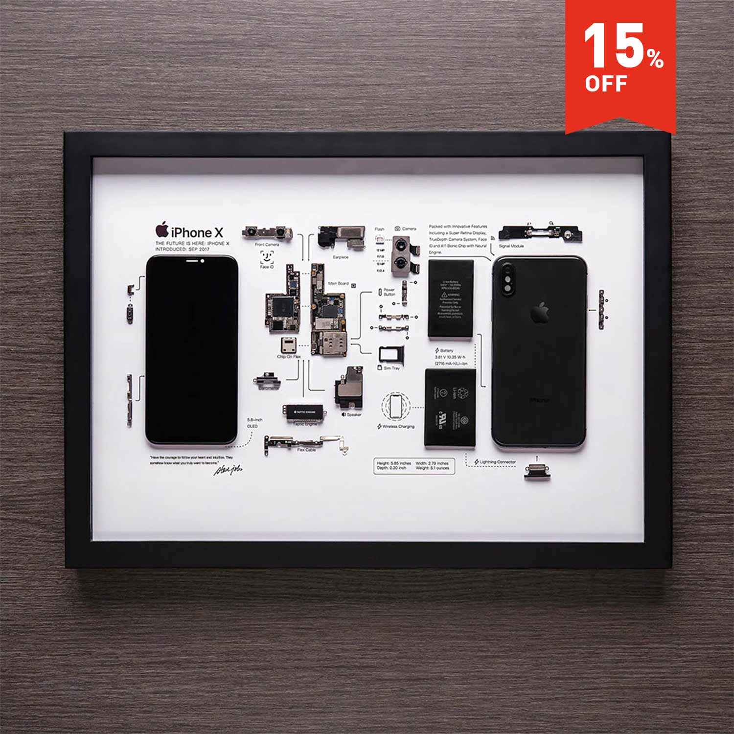 iphone x disassembled frame sale
