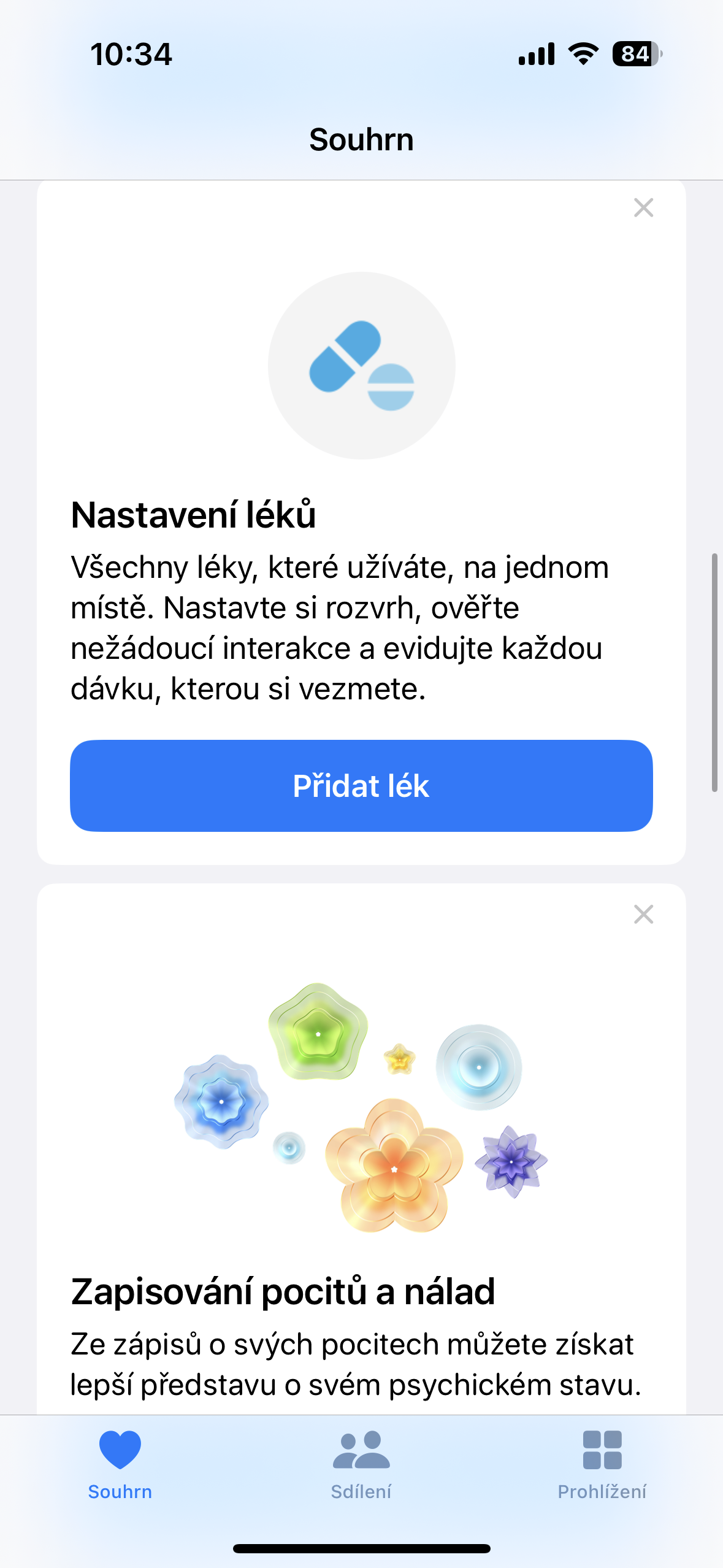 medication and mood tracking