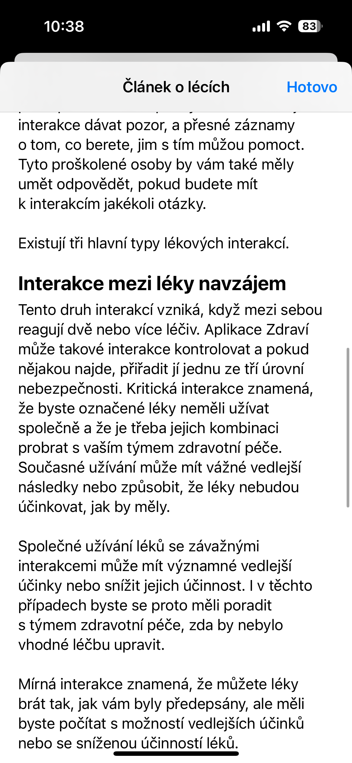 medication interaction article