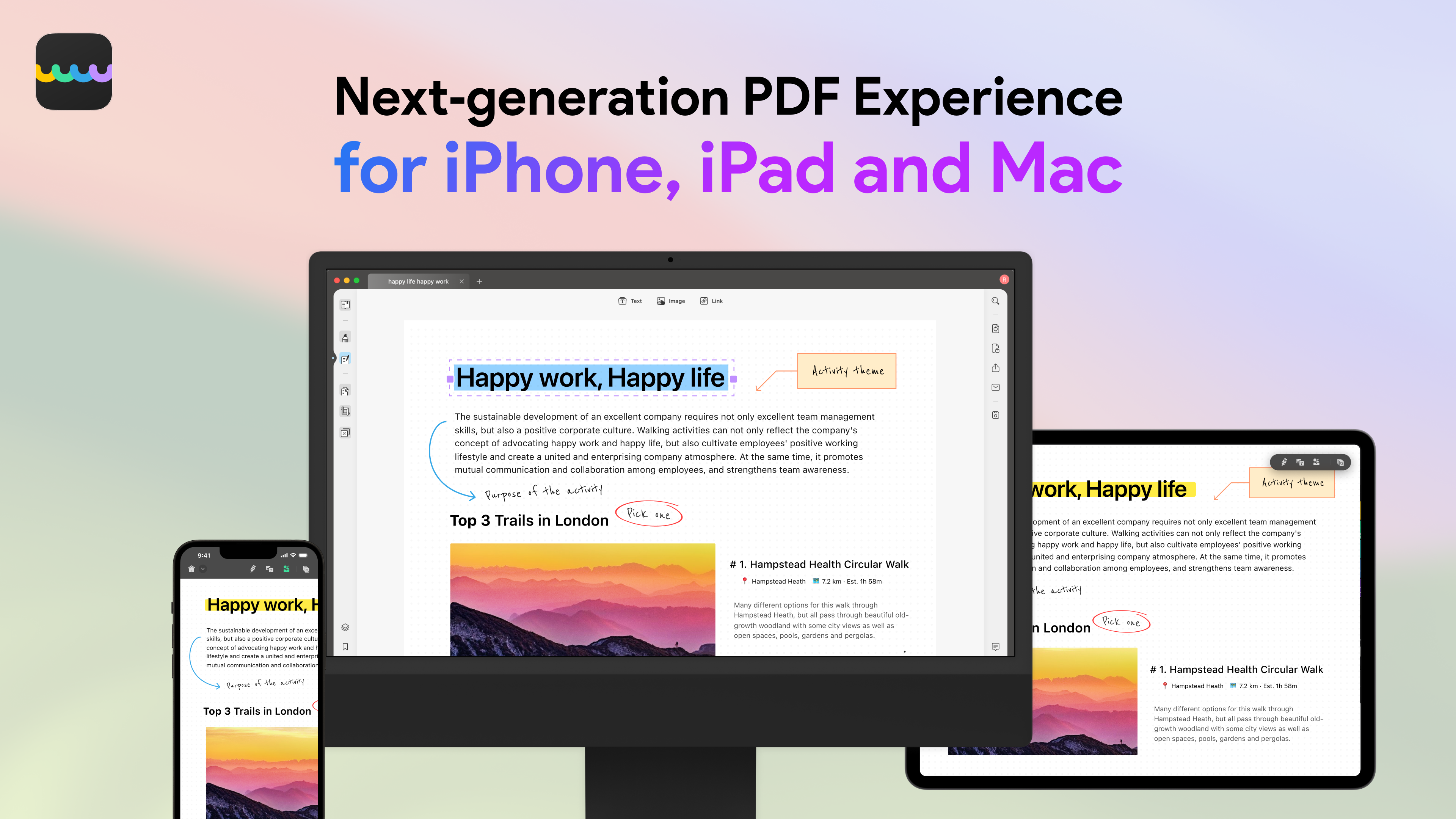 pdf experience devices