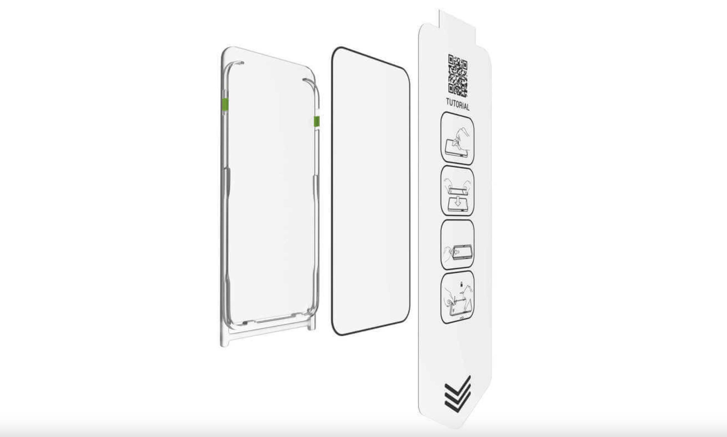 phone screen protector installation