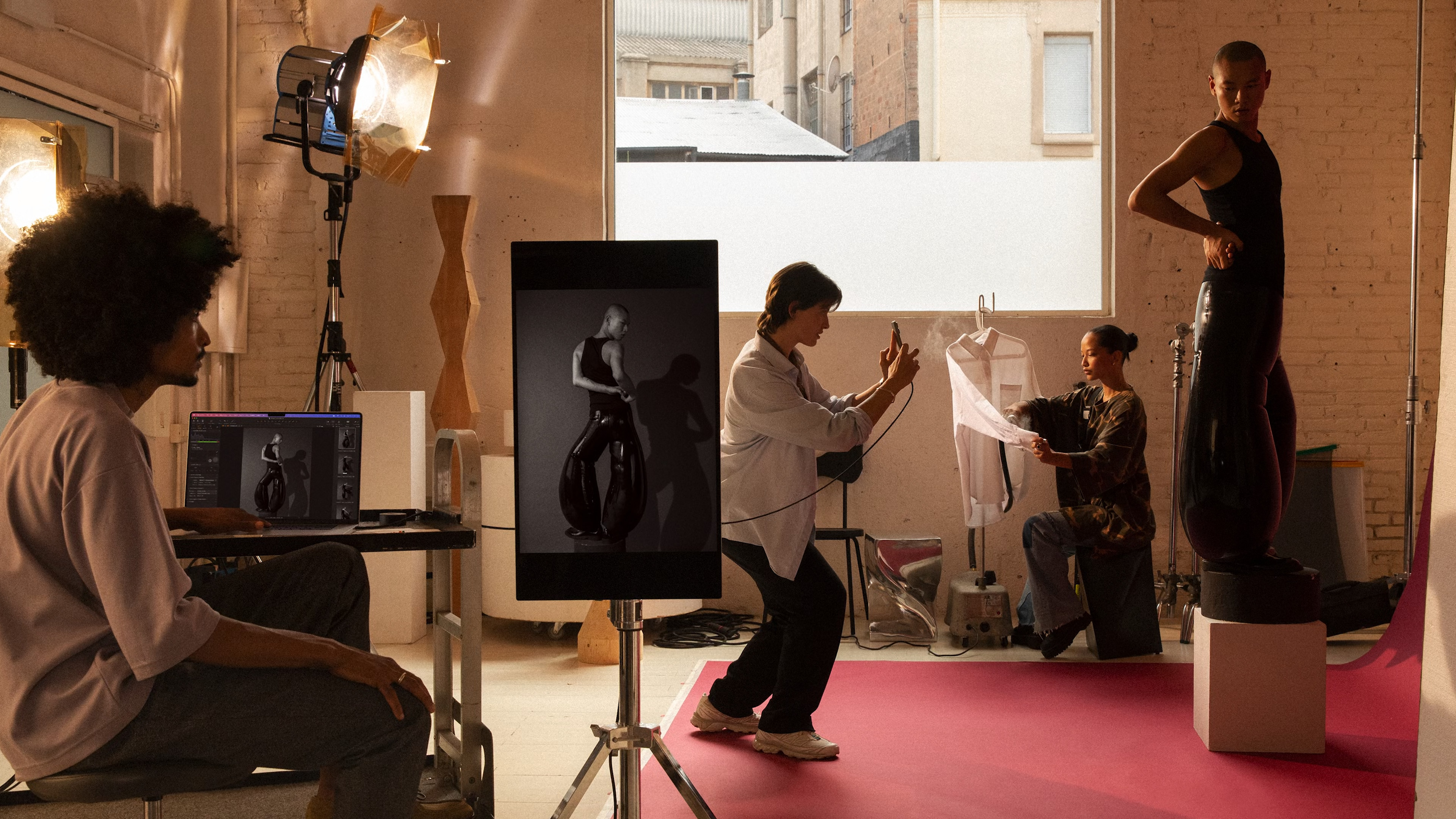 photography studio setup