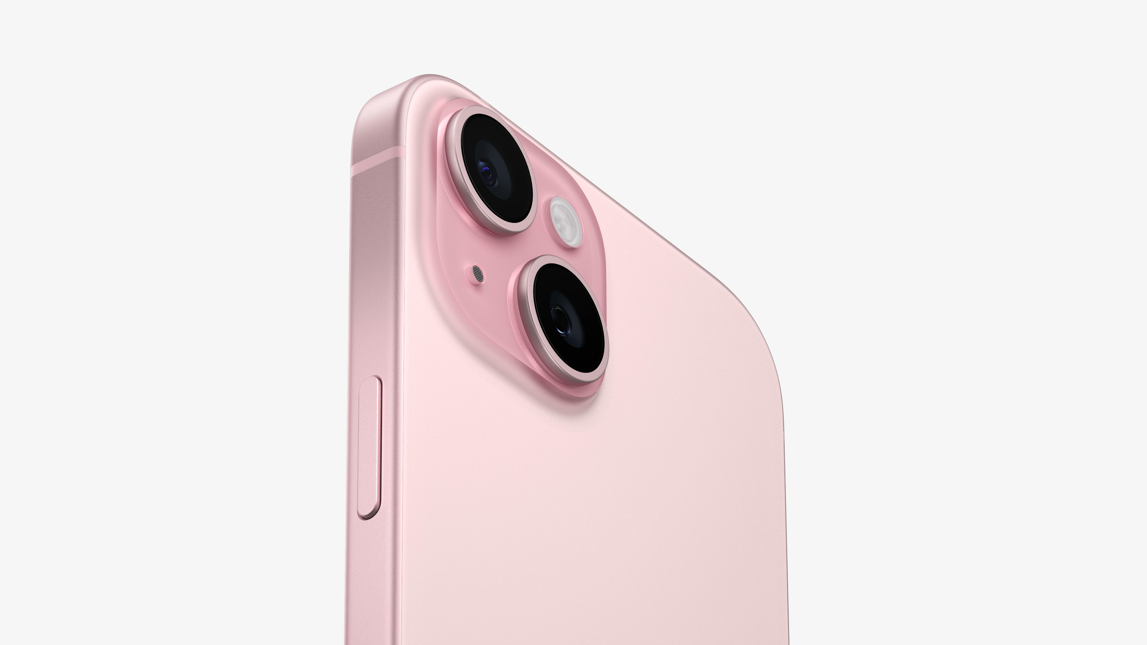 pink iphone camera closeup