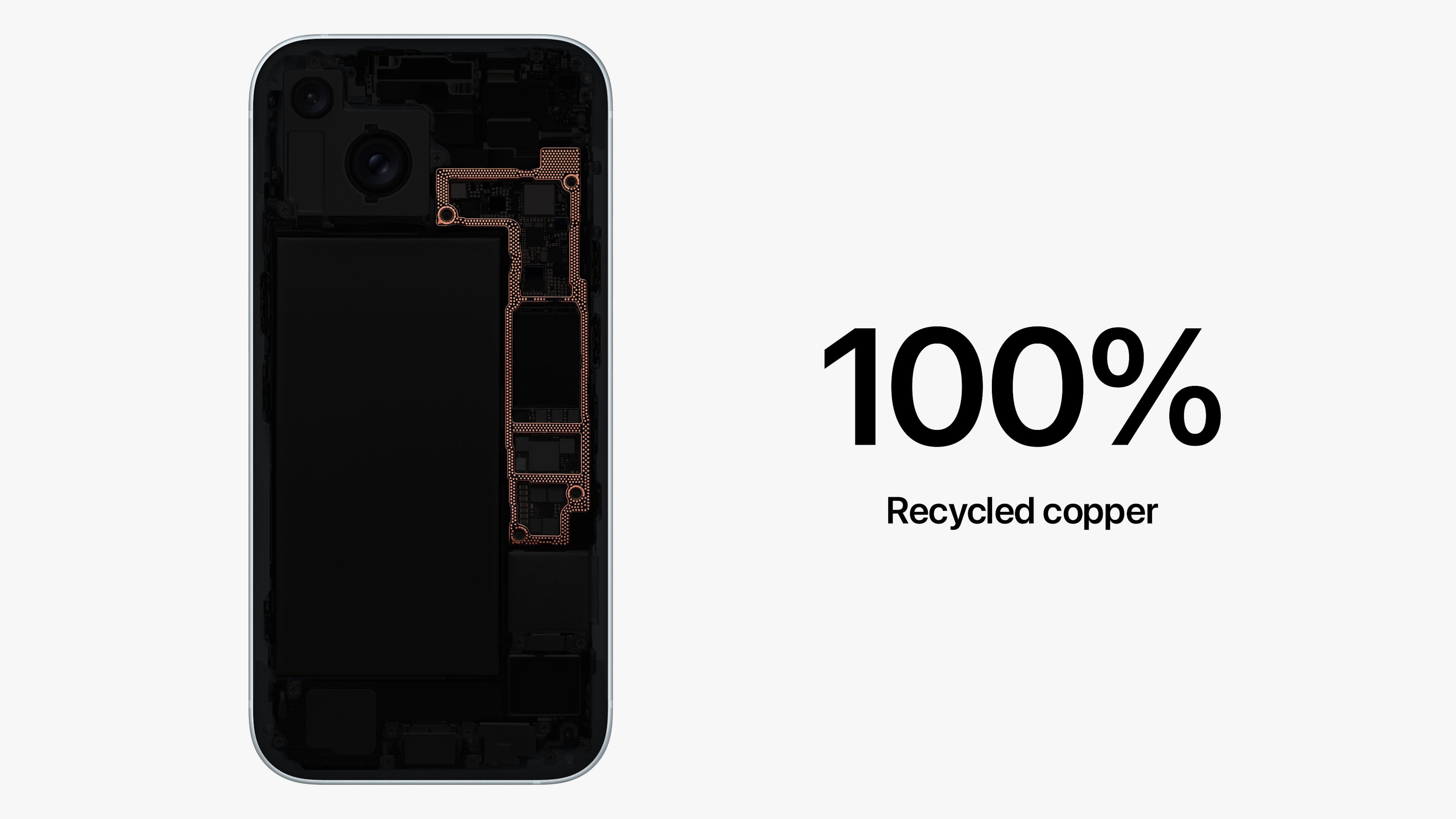 recycled copper iphone component