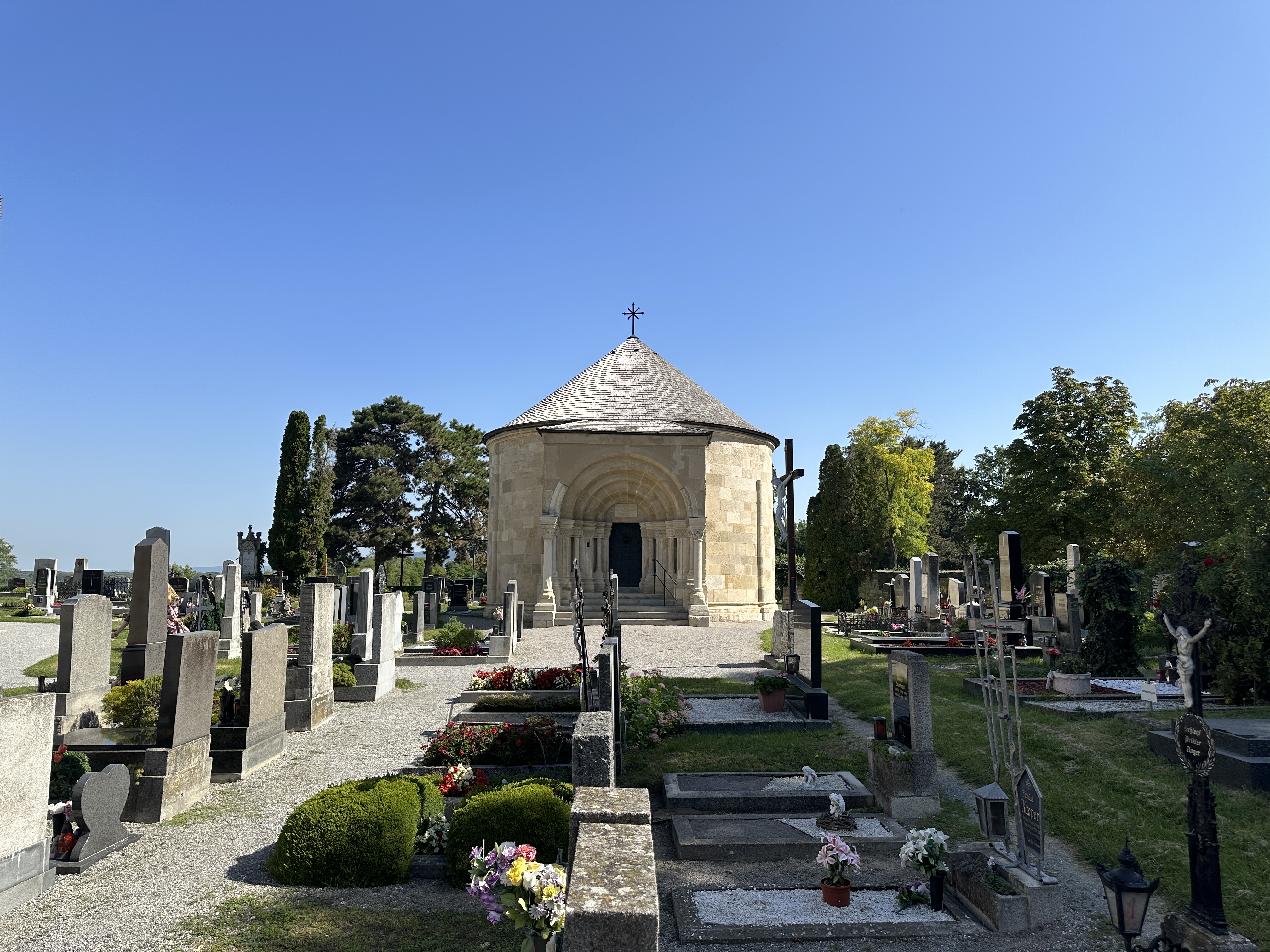 small chapel cemetery
