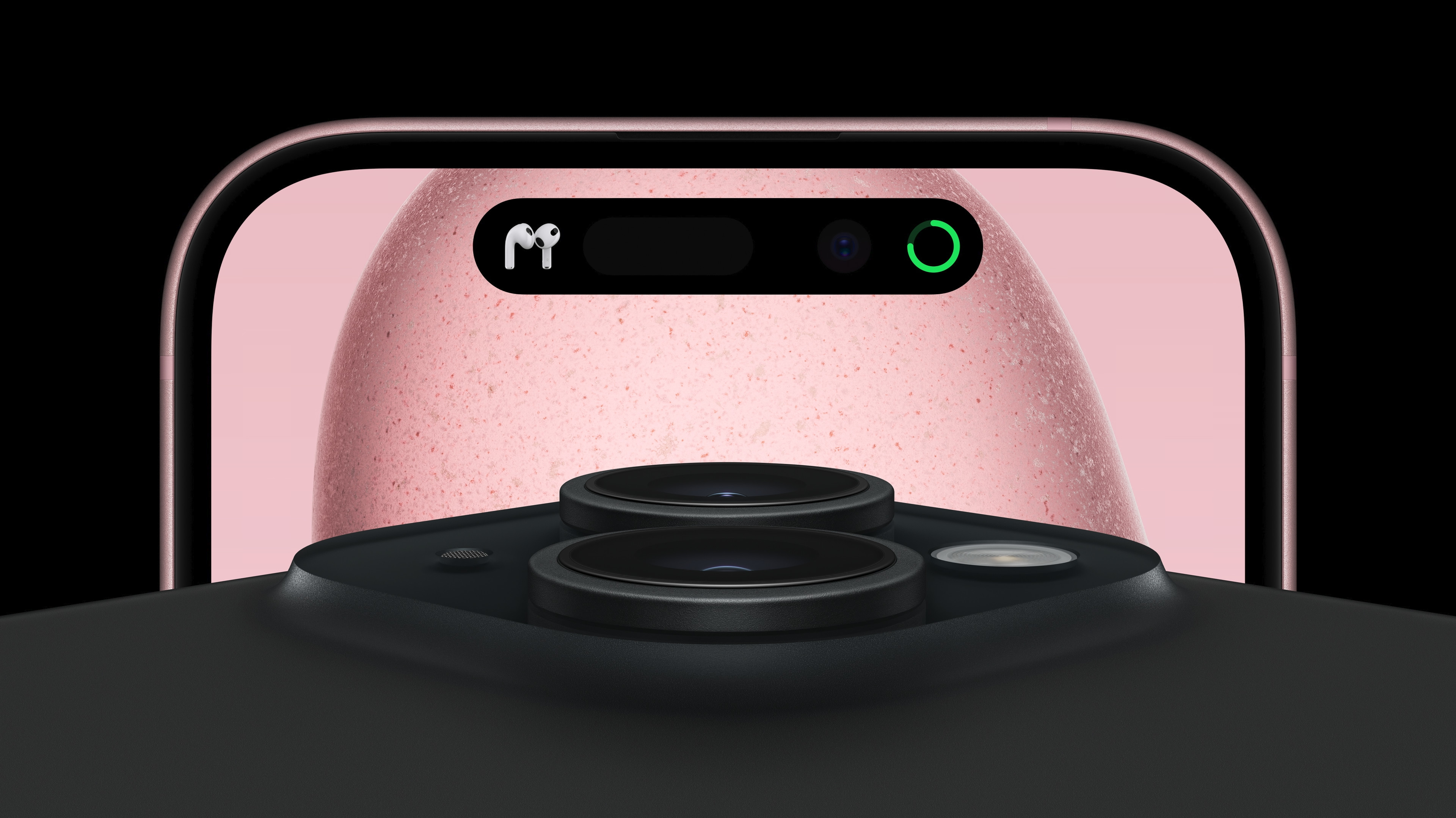 smartphone camera front view with icon